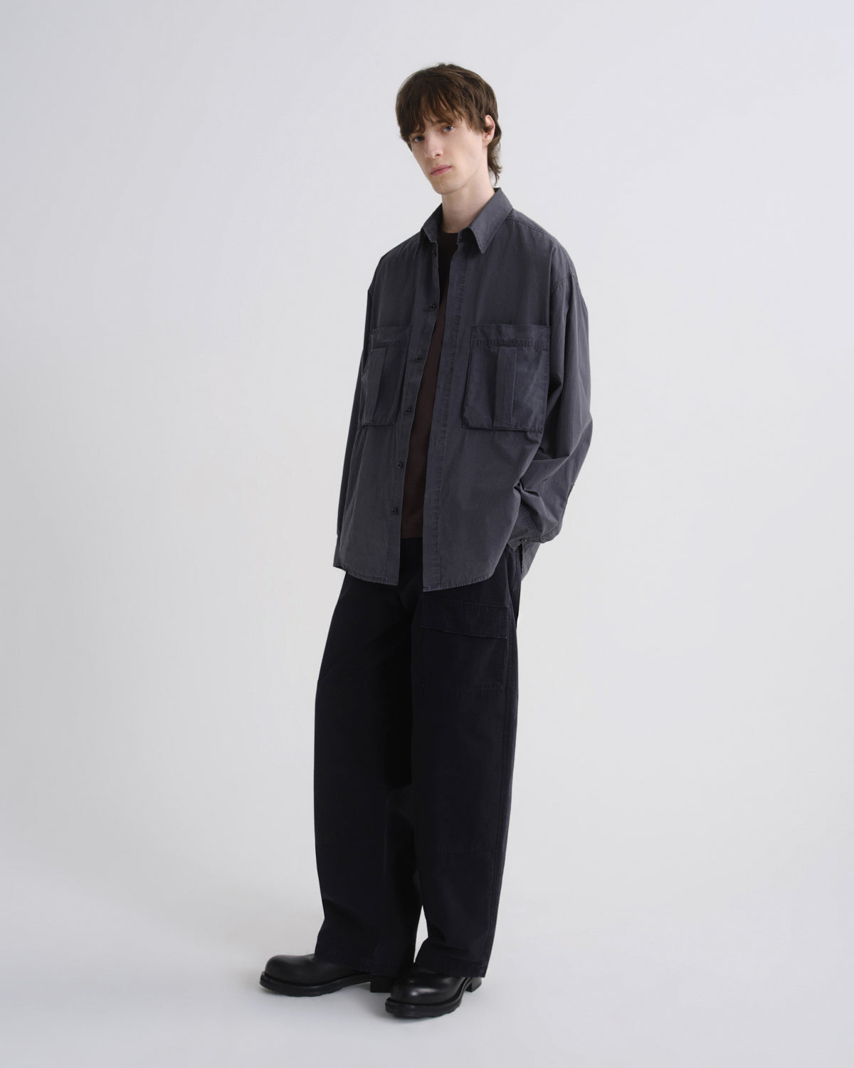 agolde-clark-shirt-wickam-grey-hemd-herren-grau image 5