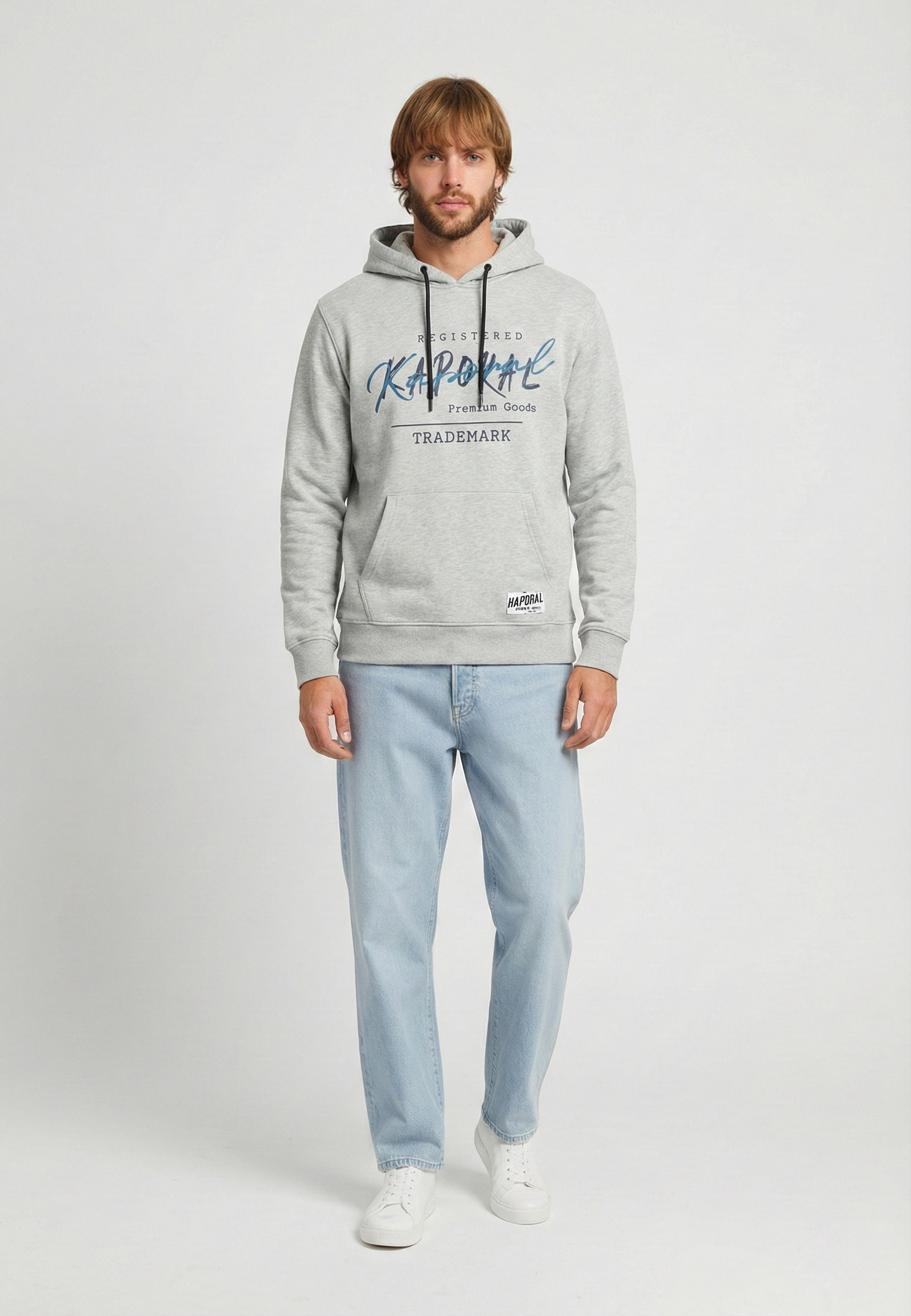 kaporal-katum-hoodie-herren-grau-baumwollmix image 2