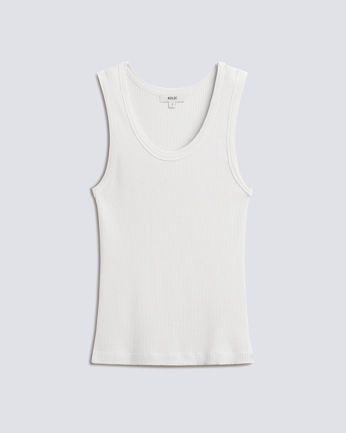 agolde-poppy-tank-top-damen-wei-bio-baumwolle image 6