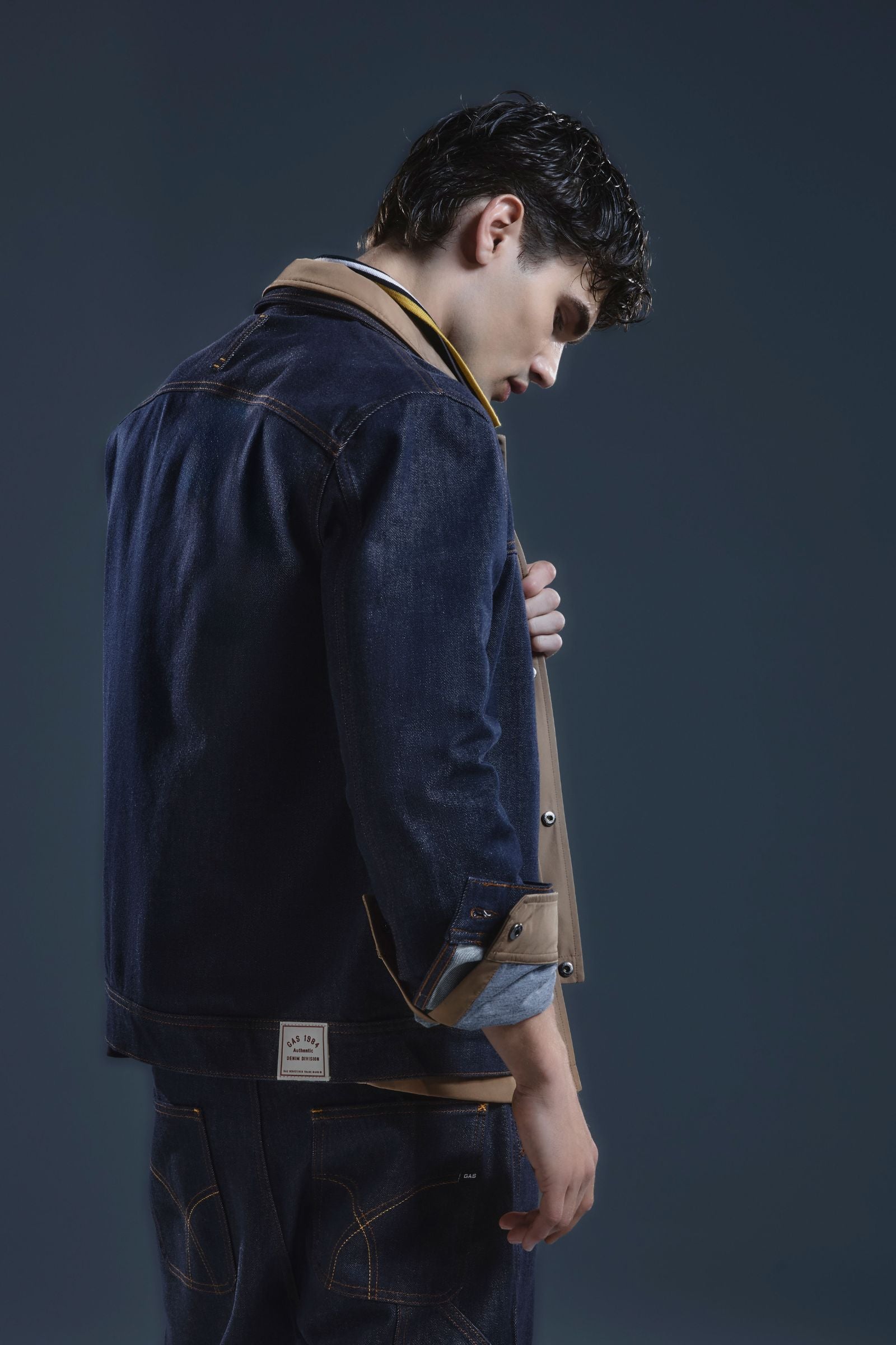 gas-frank-jacket-wk-10ro-jeansjacke-herren-regular image 2