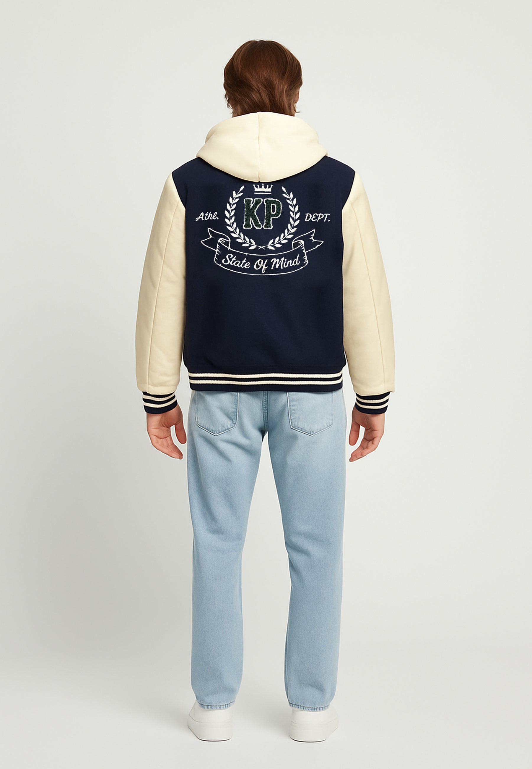 kaporal-kigoma-jacke-herren-blau-marine-wolle-kapuze image 3