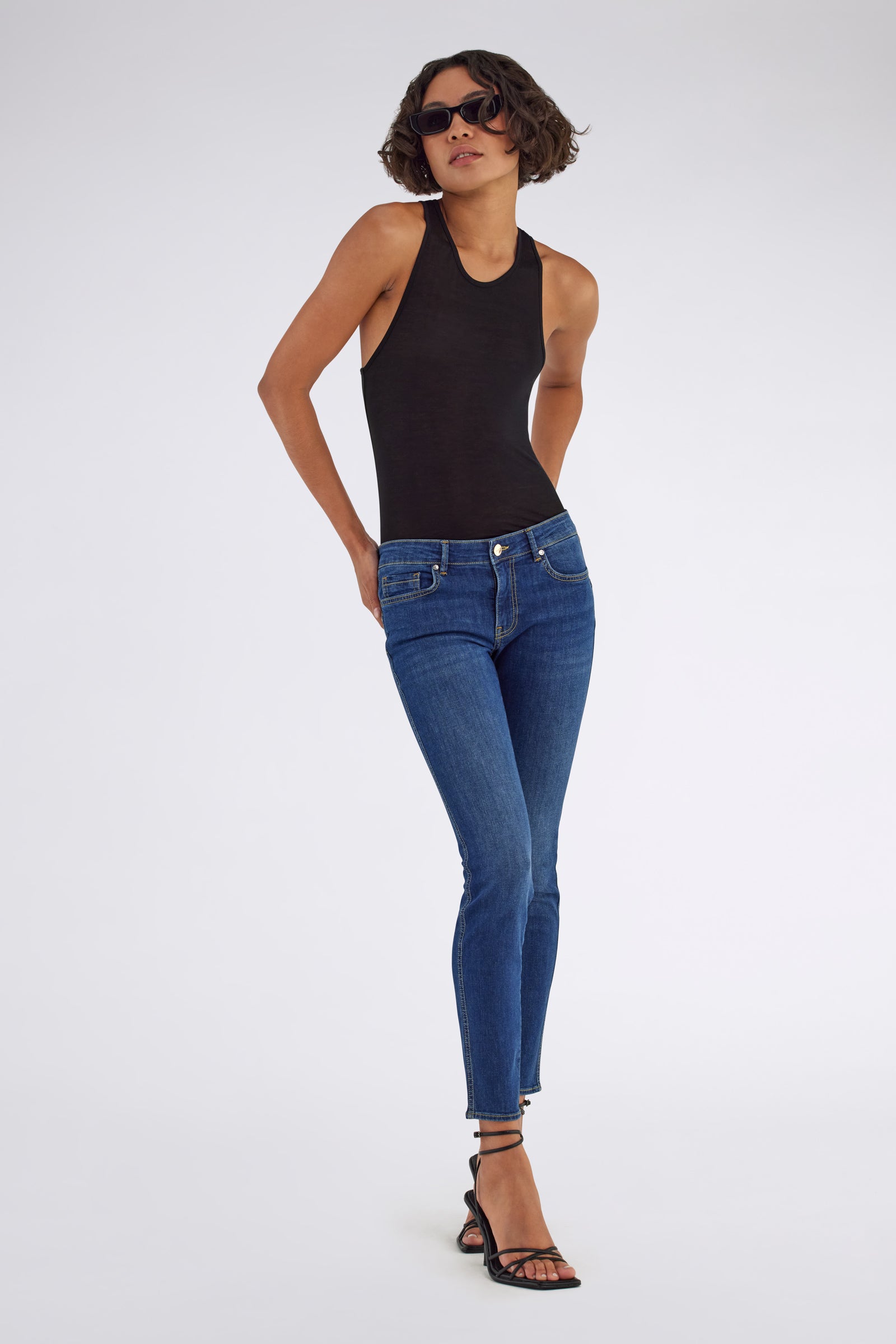 gas-dianty-top-0200-top-slim-damen-schwarz-tencel image 1