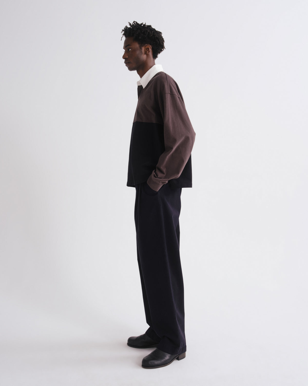 agolde-slater-trouser-hose-blackened-navy-herren-twill image 4