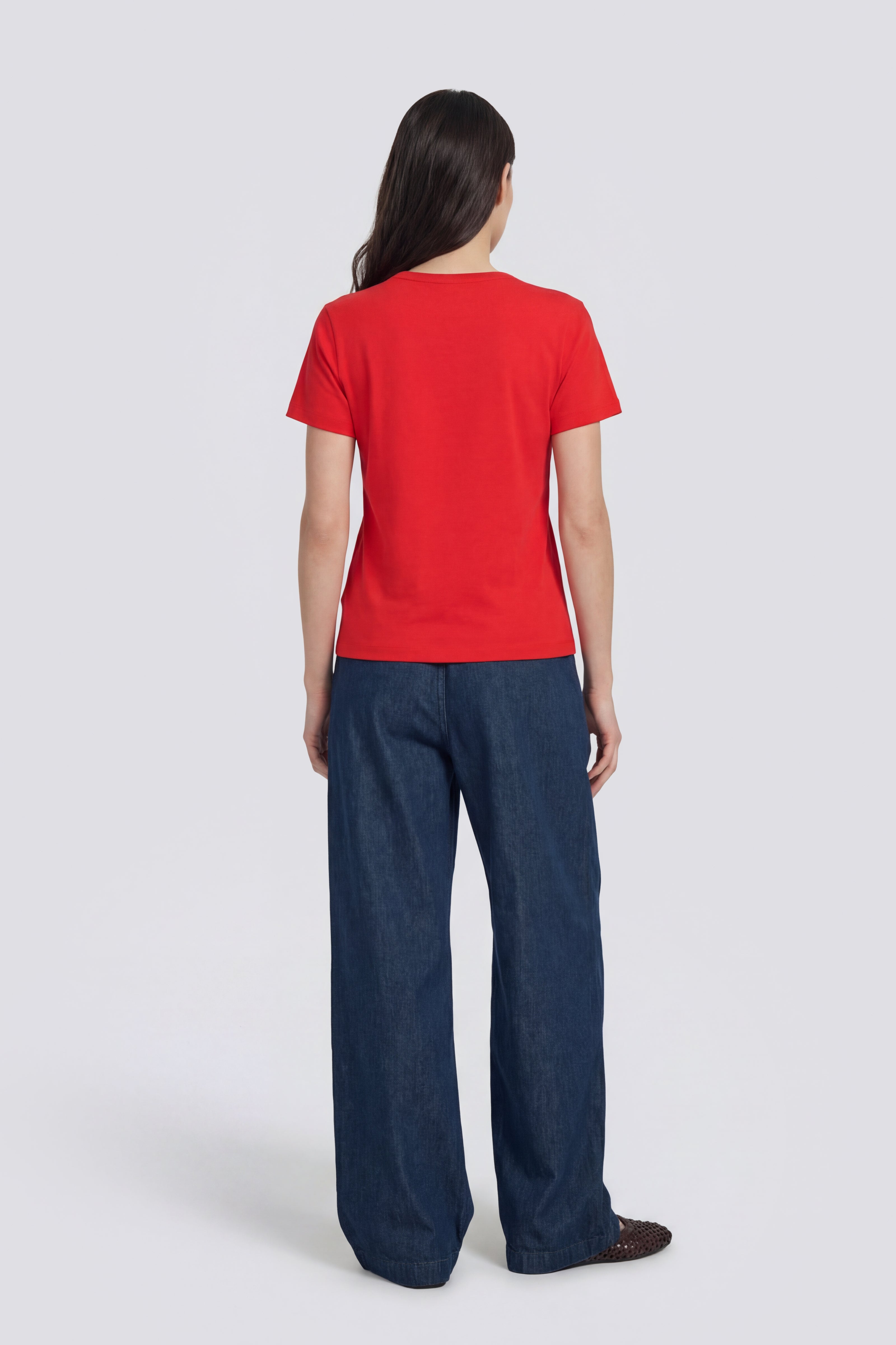 gas-telly-gas-1393-t-shirt-damen-slim-weiss-logo image 2