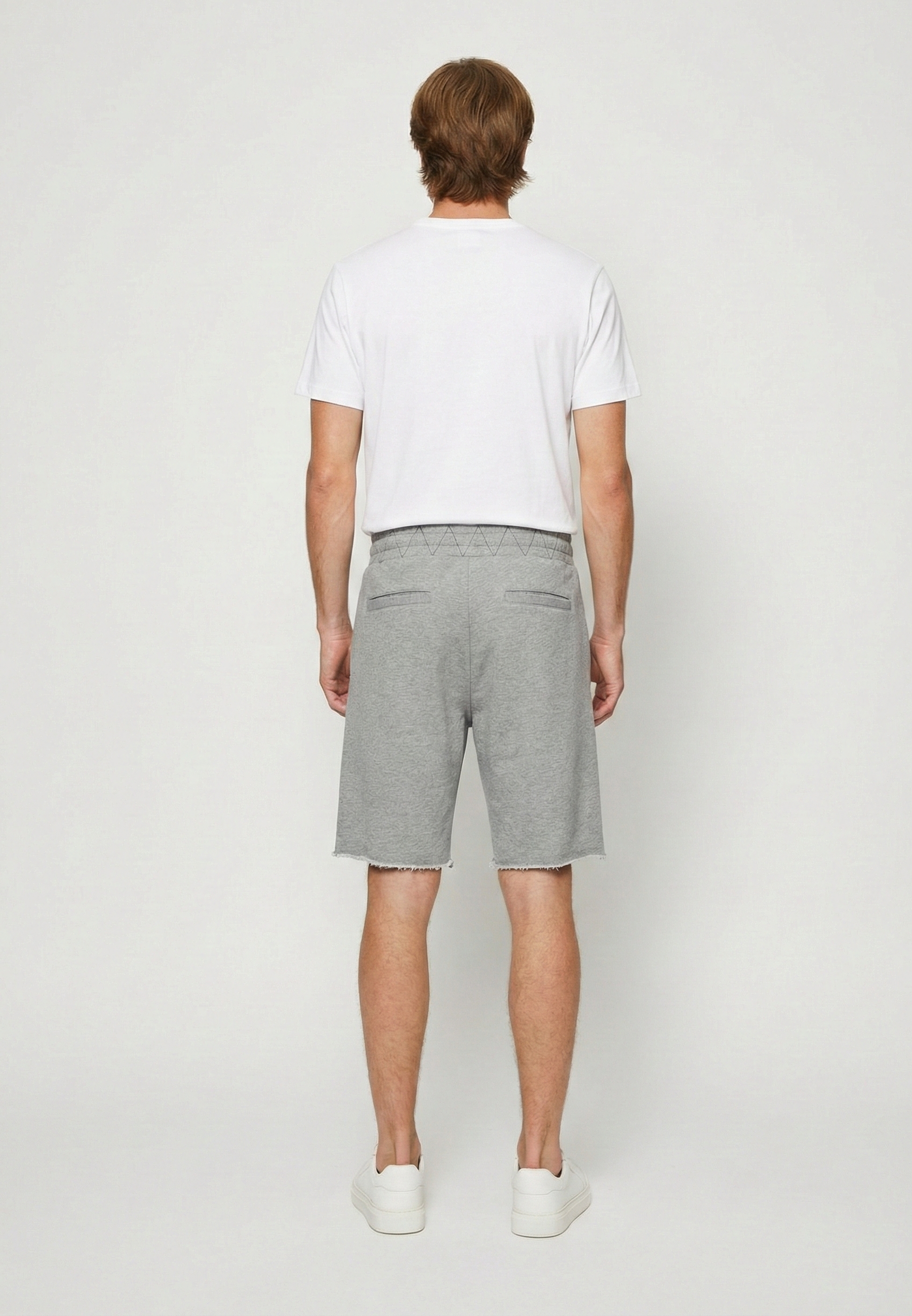 kaporal-kasius-sweatshorts-herren-grau-regular-baumwolle image 2