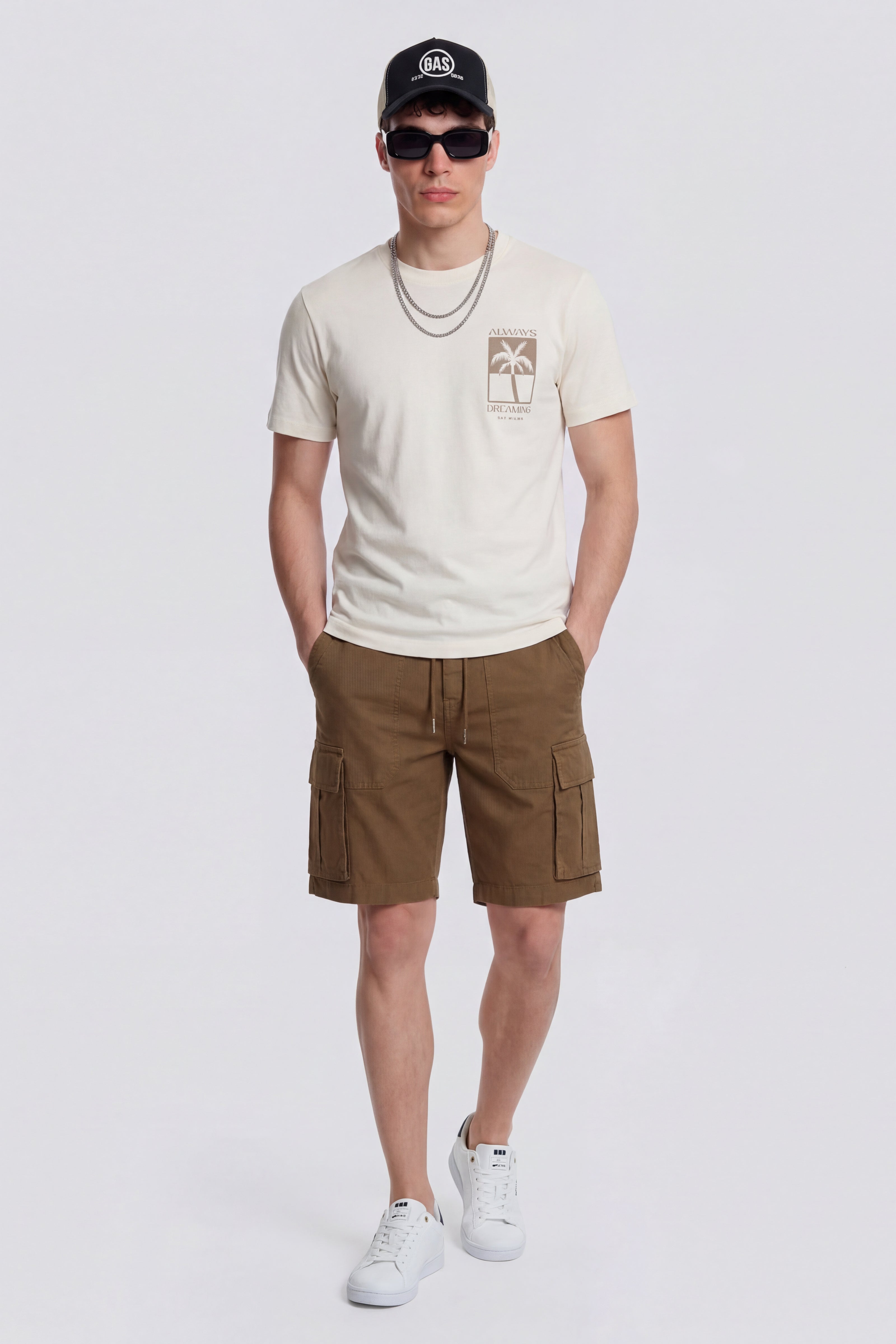 gas-cargo-short-easy-4856-shorts-herren-ripstop-kordelzug image 1