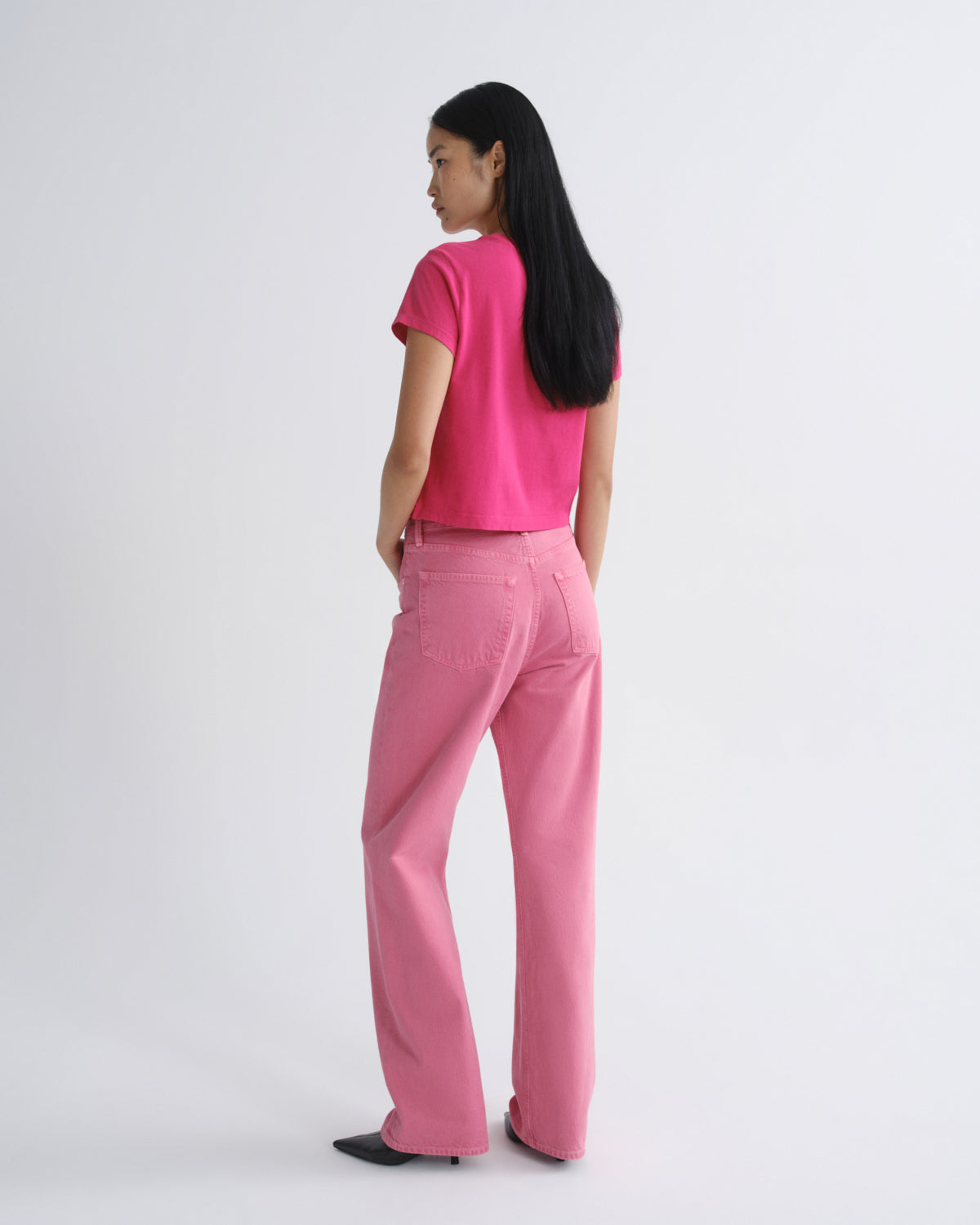 agolde-vintage-loose-jeans-amaranth-pink-damen image 2