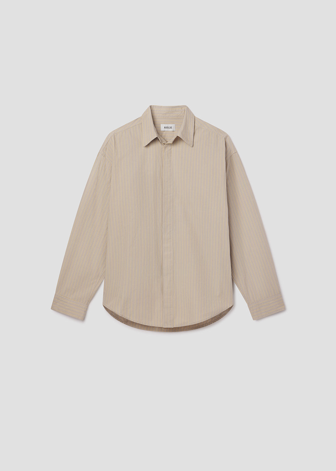 agolde-roy-beaudry-stripe-hemd-leinen-gestreift image 6