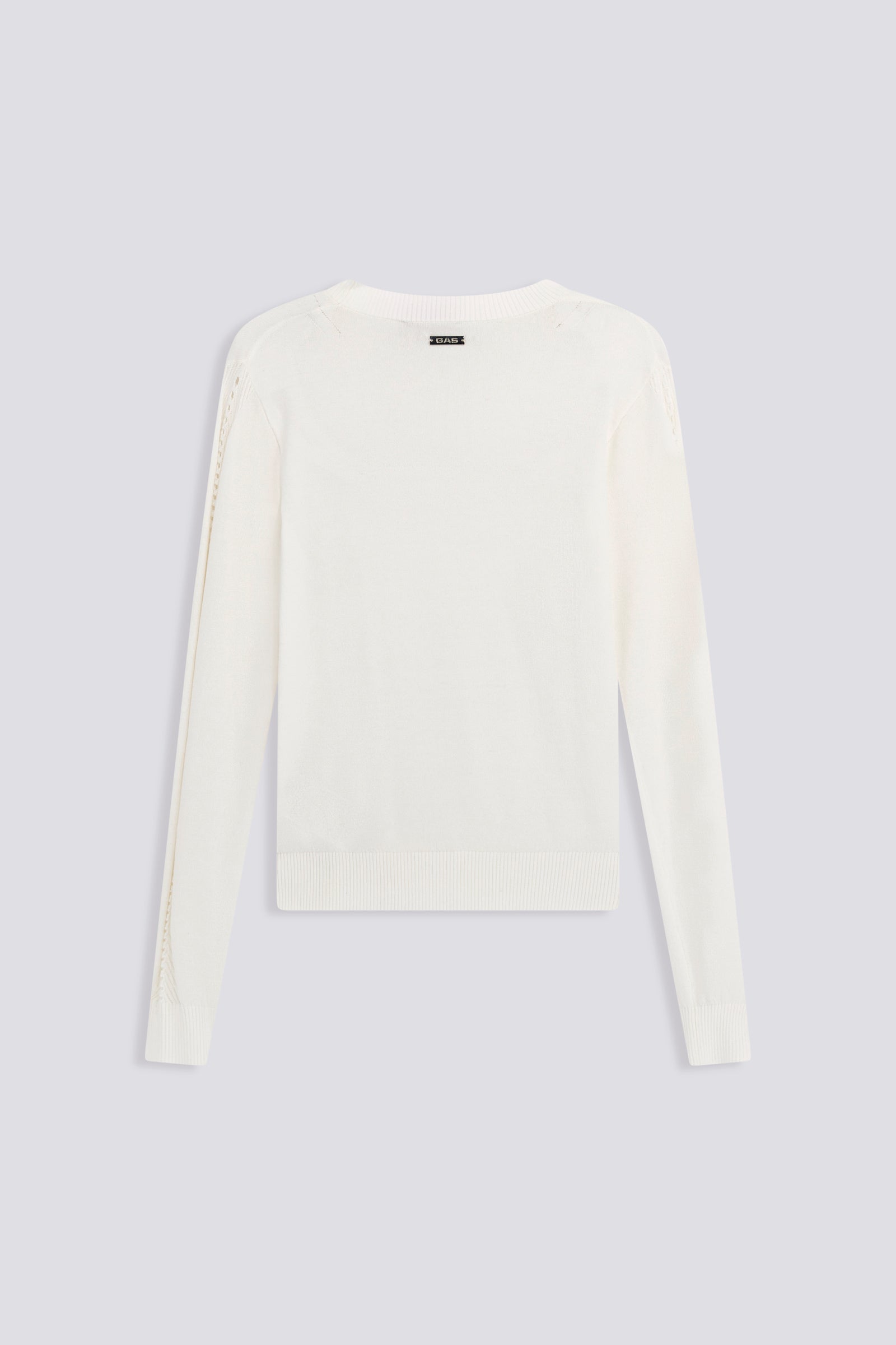 gas-rosita-round-1583-pullover-damen-wei-viskose-lochmuster image 4