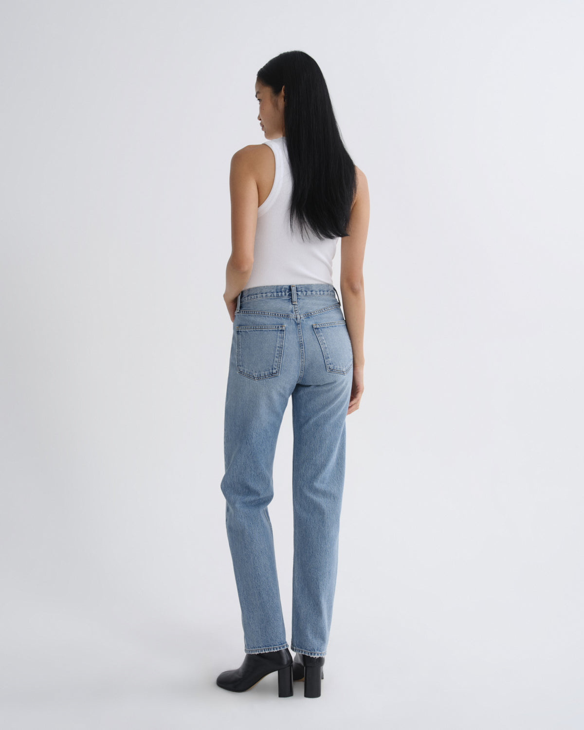 agolde-leigh-tank-top-wei-ripp-baumwolle image 2
