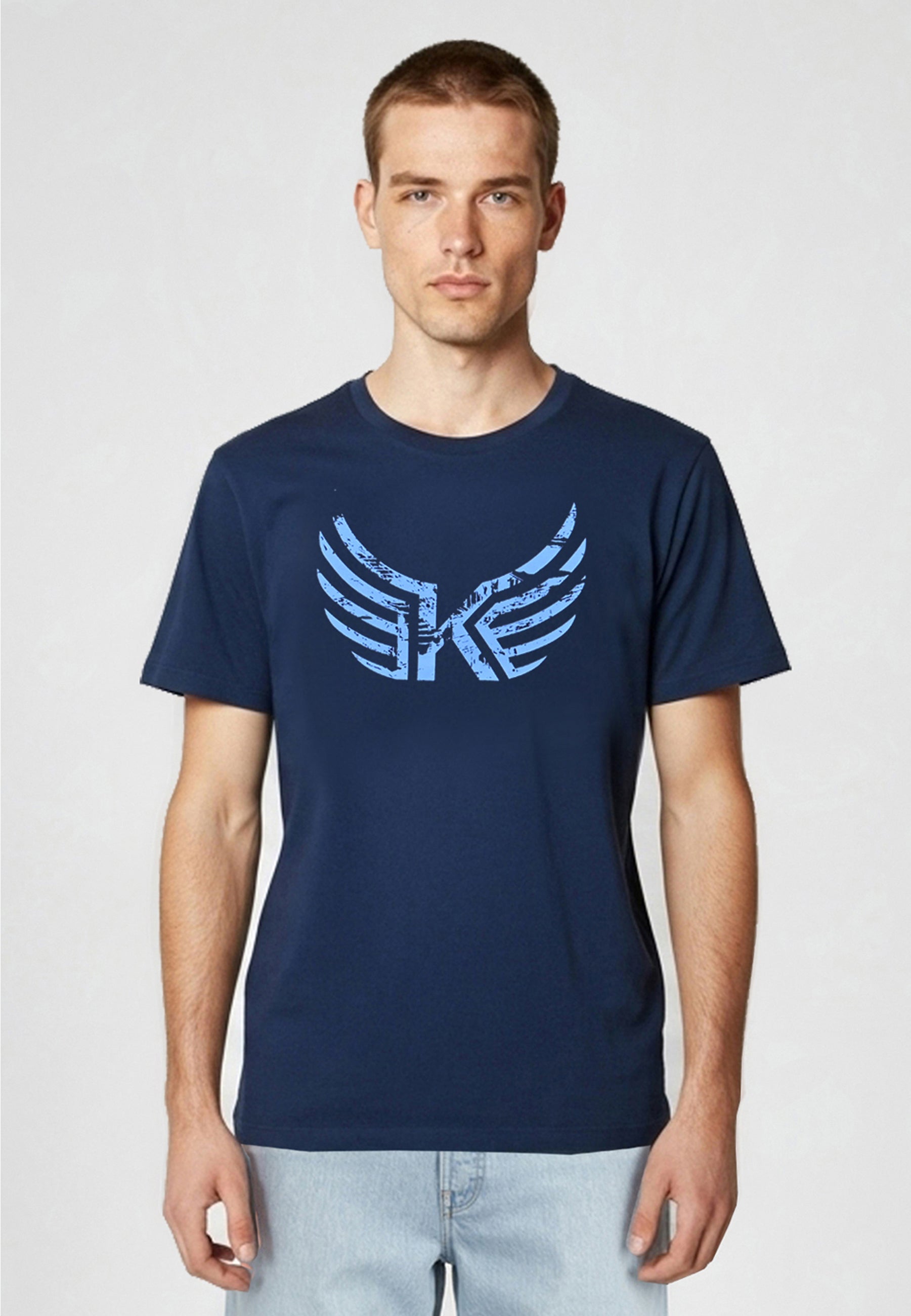 kaporal-jack-t-shirt-herren-marine-regular-baumwolle image 1