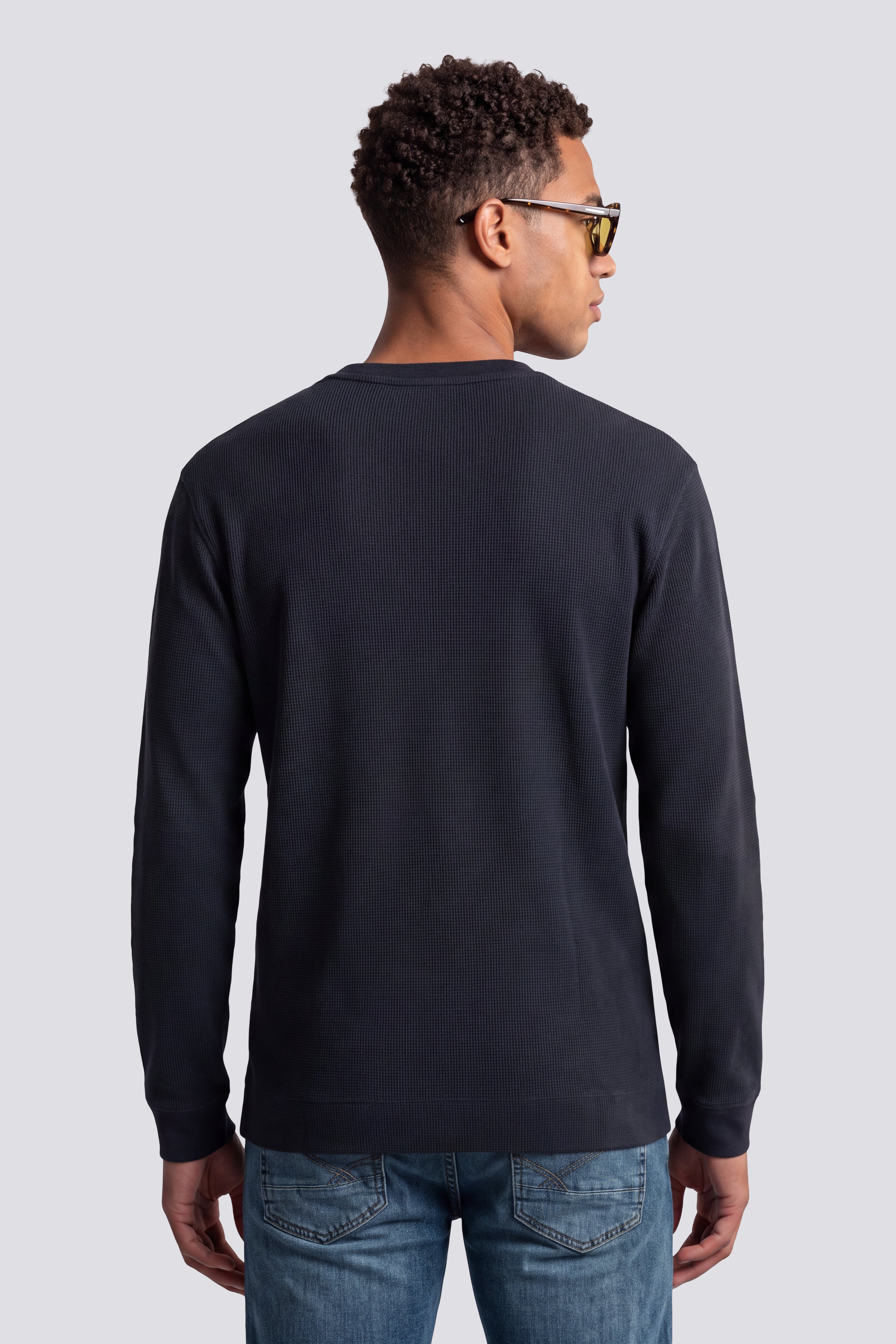 gas-dharis-m-l-label-4706-langarmshirt-herren-waffle image 3