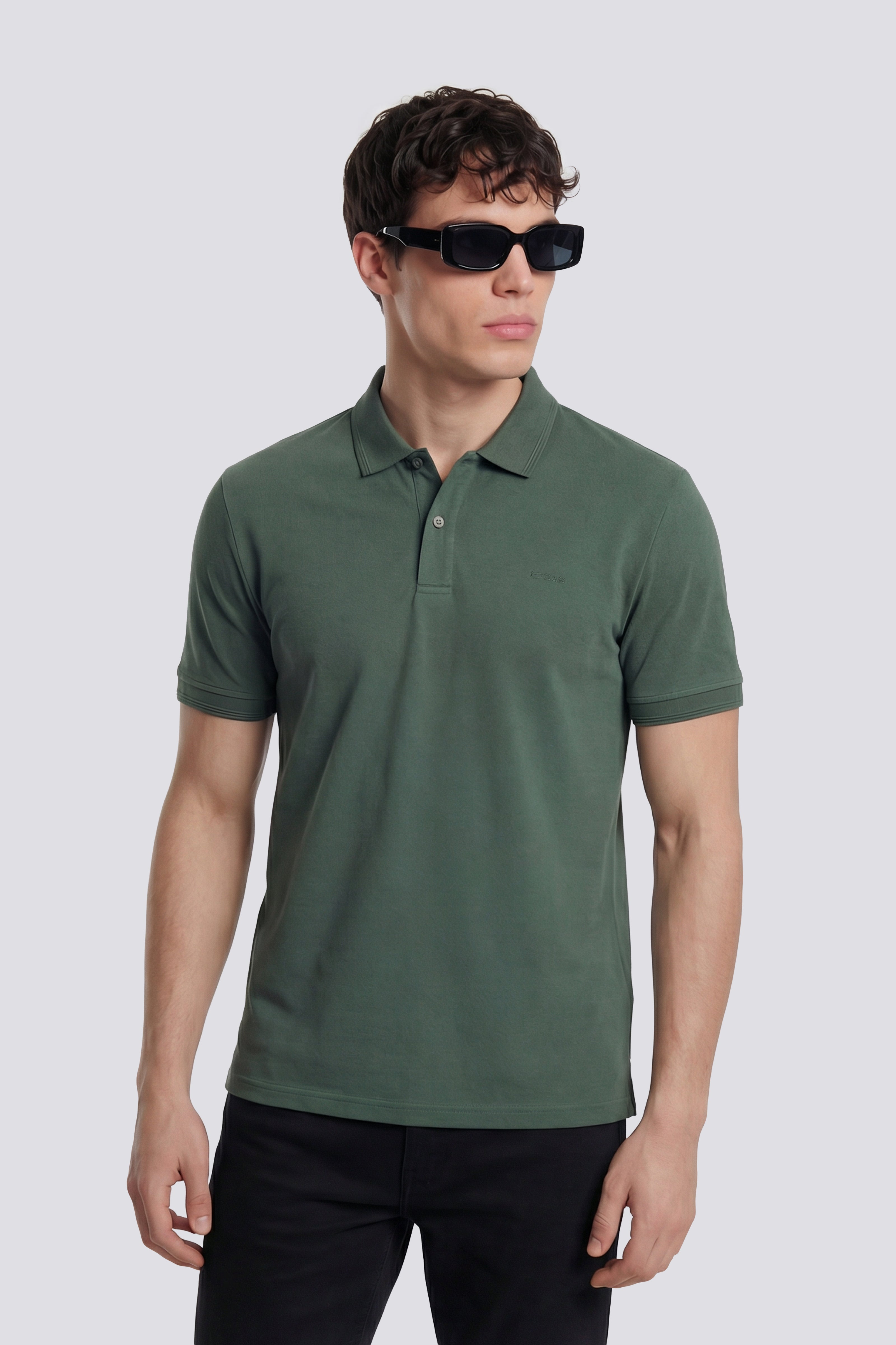 gas-ralph-emb-logo-3674-poloshirt-slim-herren image 3