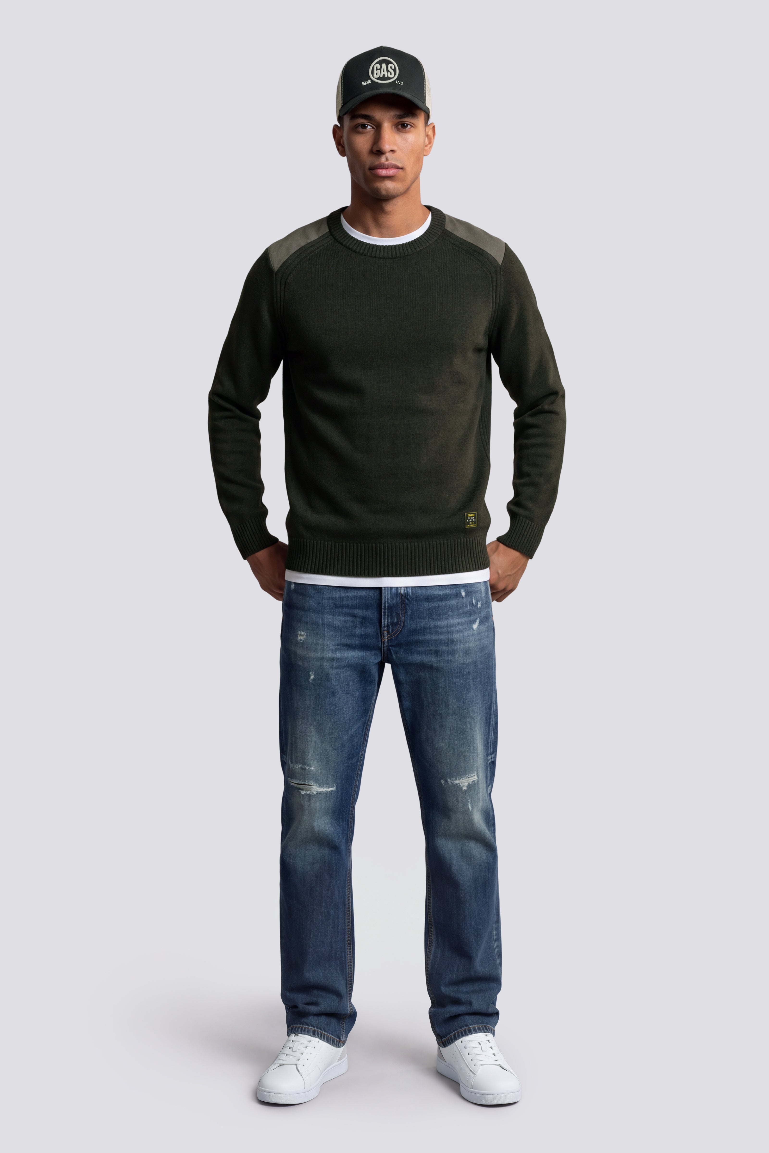 gas-avier-mix-3653-pullover-herren-wolle-cashmere-rundhals image 1