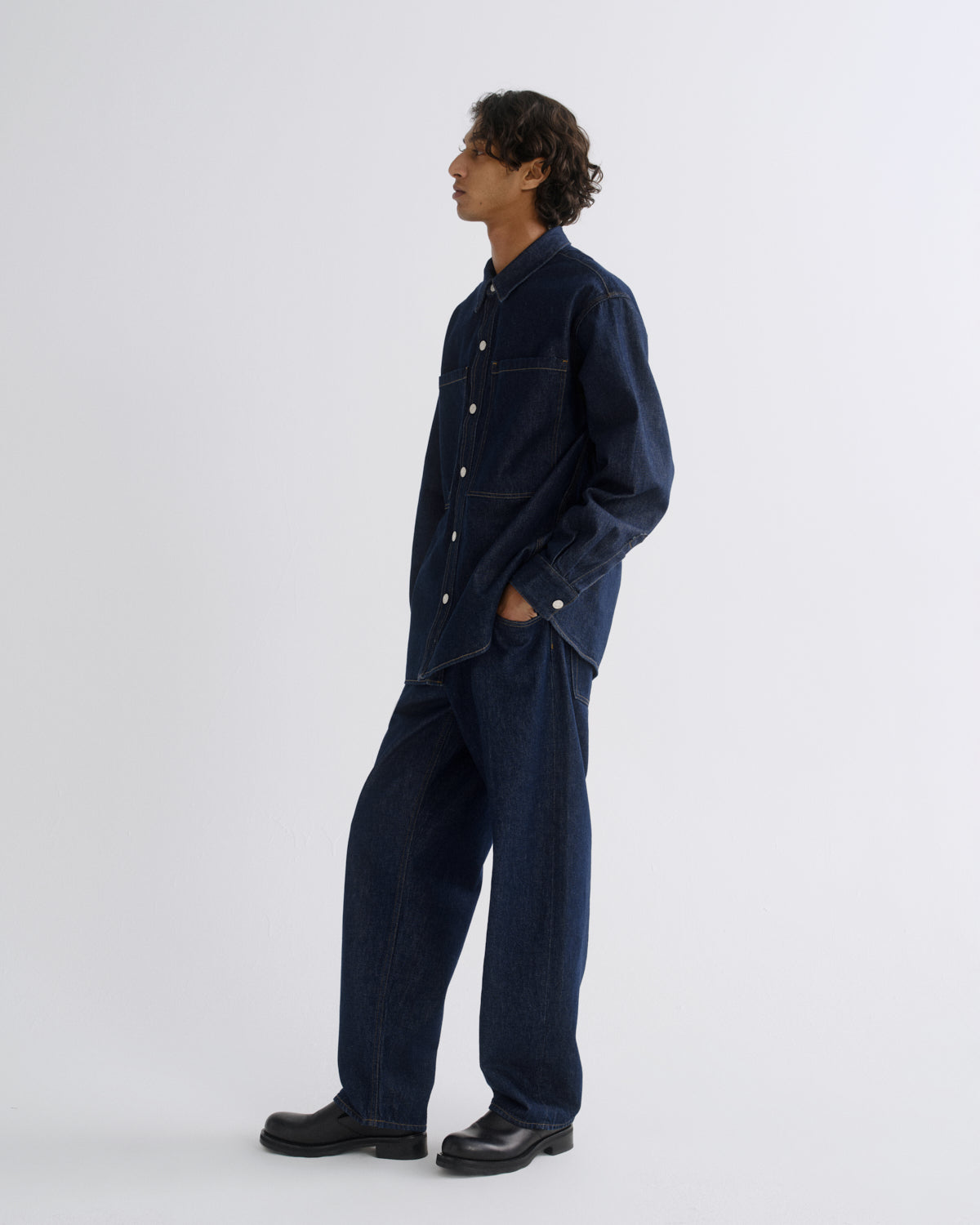 agolde-atticus-shirt-rinse-jeanshemd-eco-indigo image 4
