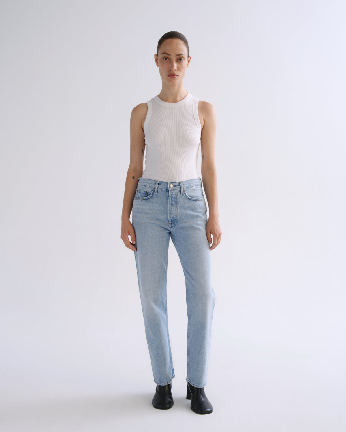 agolde-lana-jean-interim-straight-jeans-damen-hellblau image 1
