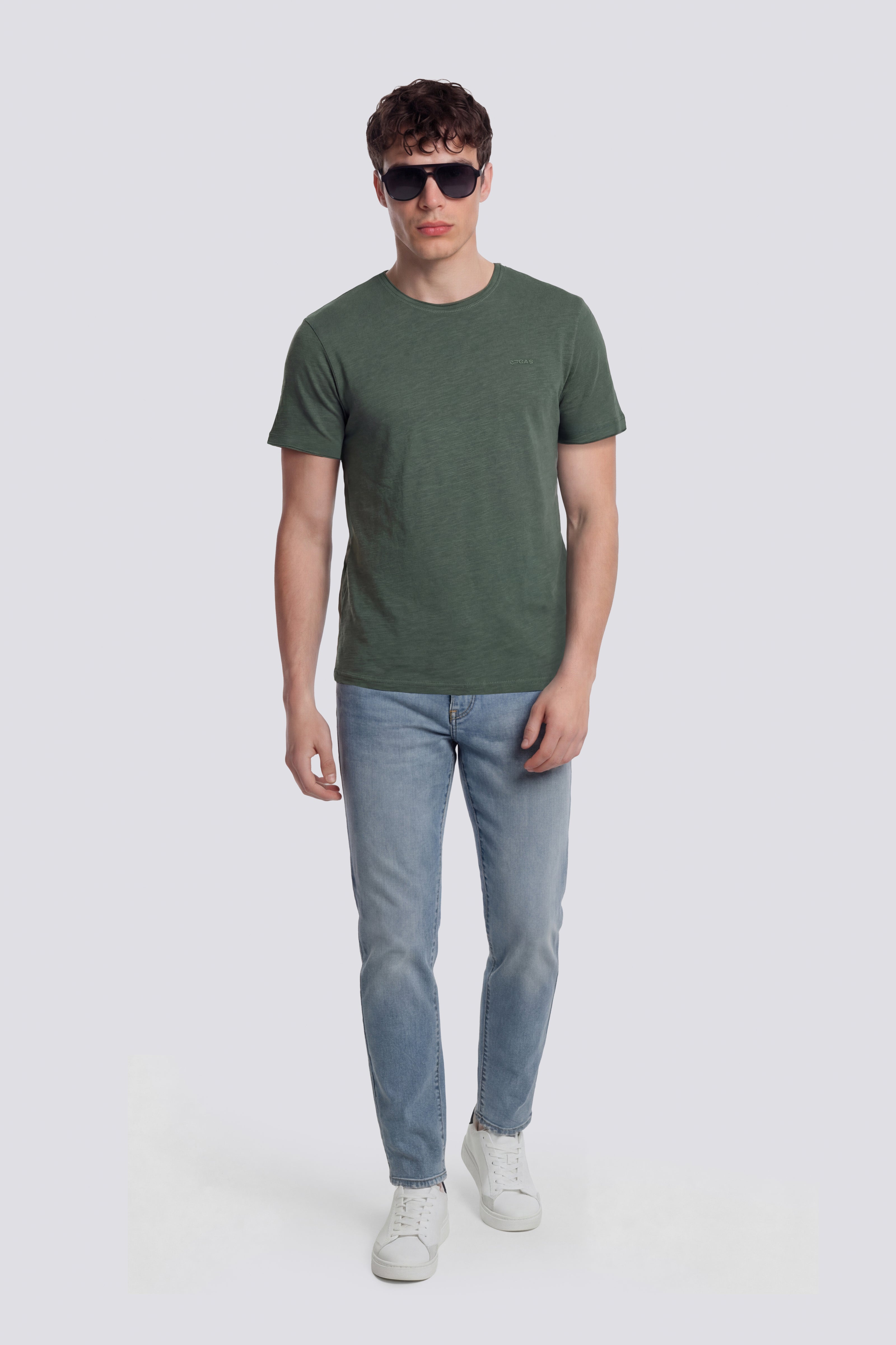 gas-scuba-t-shirt-r-c-3674-herren-slim-fit-baumwolle image 2