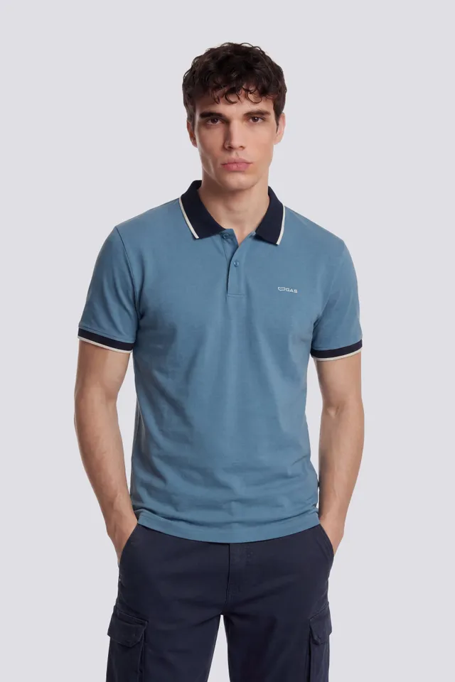 gas-ralph-s-rib-str-1706-polo-herren-slim-baumwolle image 1