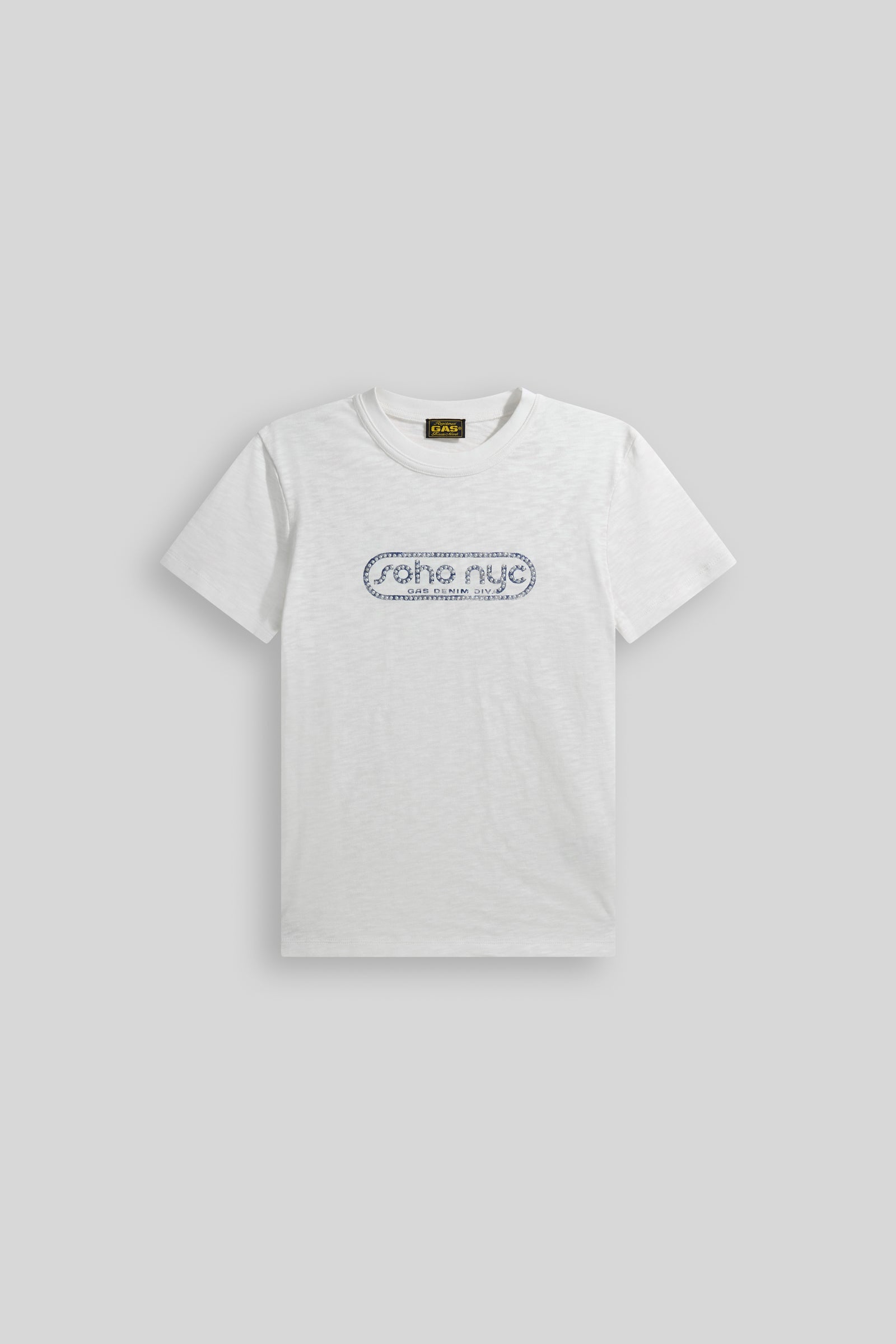 gas-tevys-new-city-a029-t-shirt-damen-nyc-print-slim-fit image 2