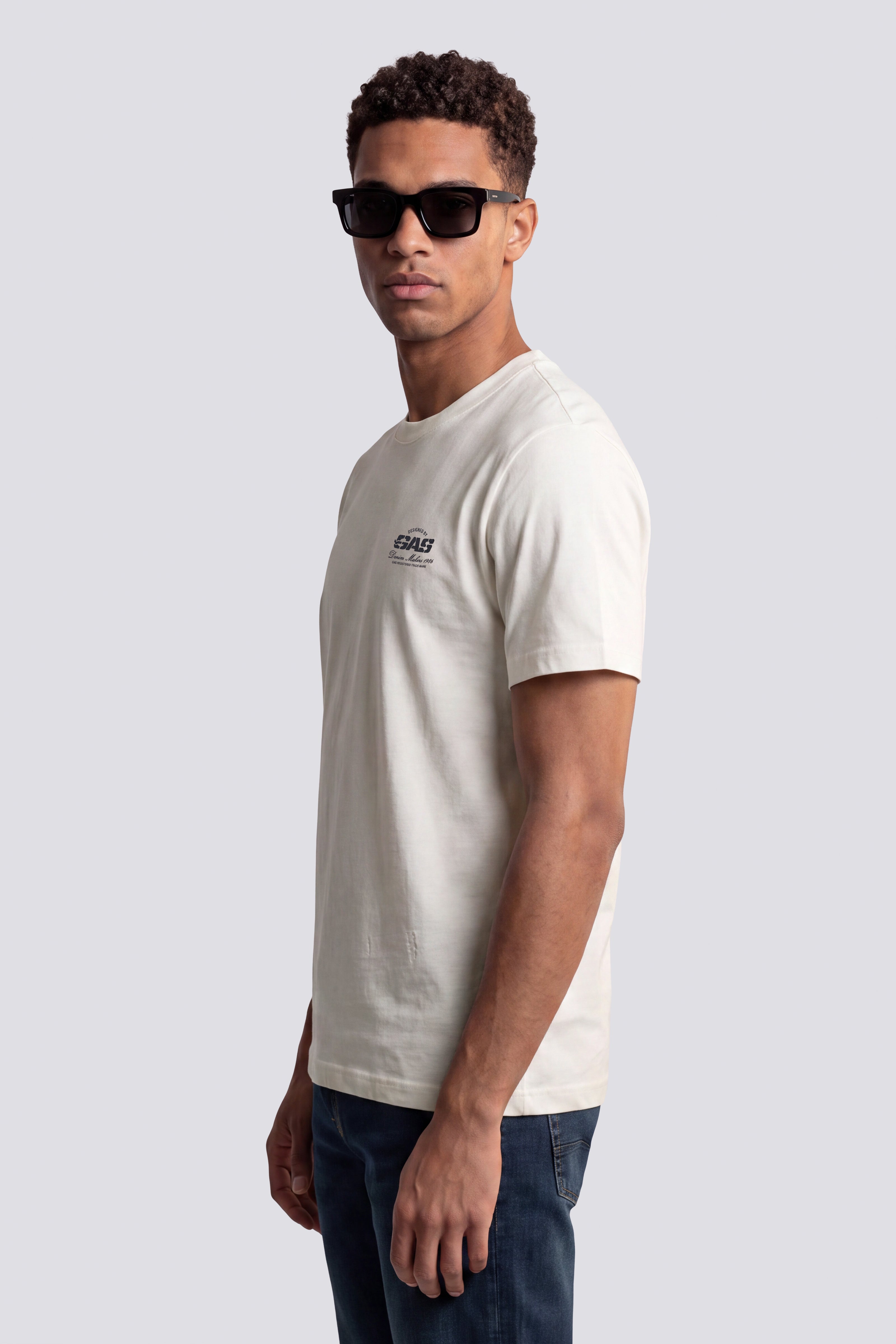 gas-dharis-1029-t-shirt-herren-regular-fit-baumwolle image 2