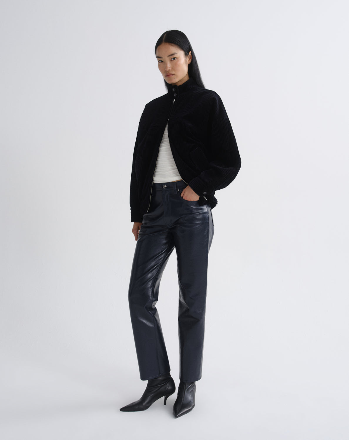 agolde-blair-jacket-cordjacke-obscura-dunkelblau image 5