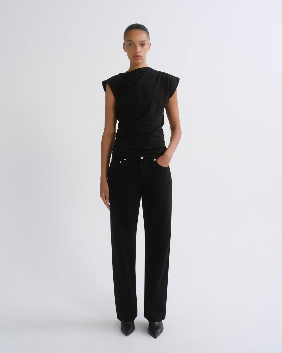 agolde-low-rise-loose-weightless-jeans-cover-schwarz image 1