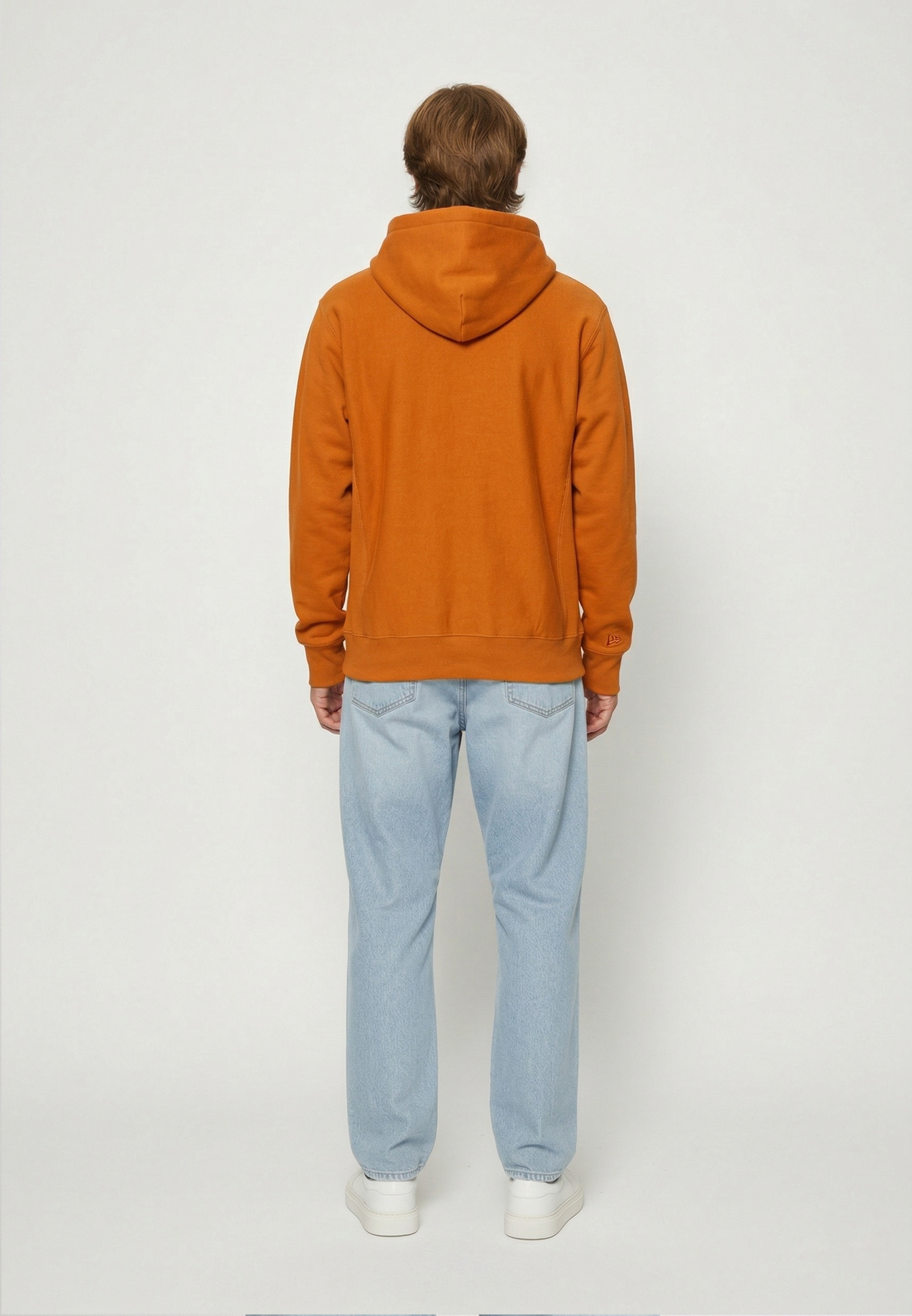 kaporal-powel-herren-hoodie-regular-orange-baumwoll-mix image 3