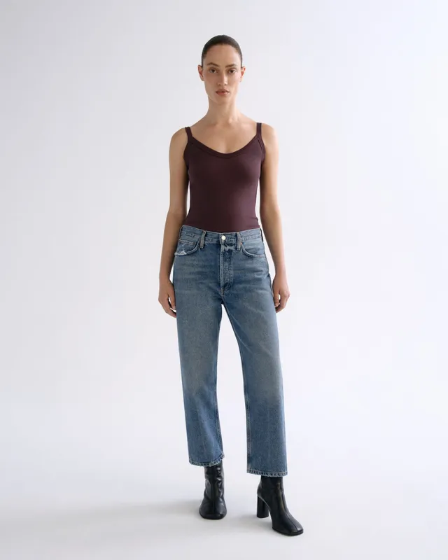 agolde-90-s-crop-straight-jeans-hooked-indigo image 1