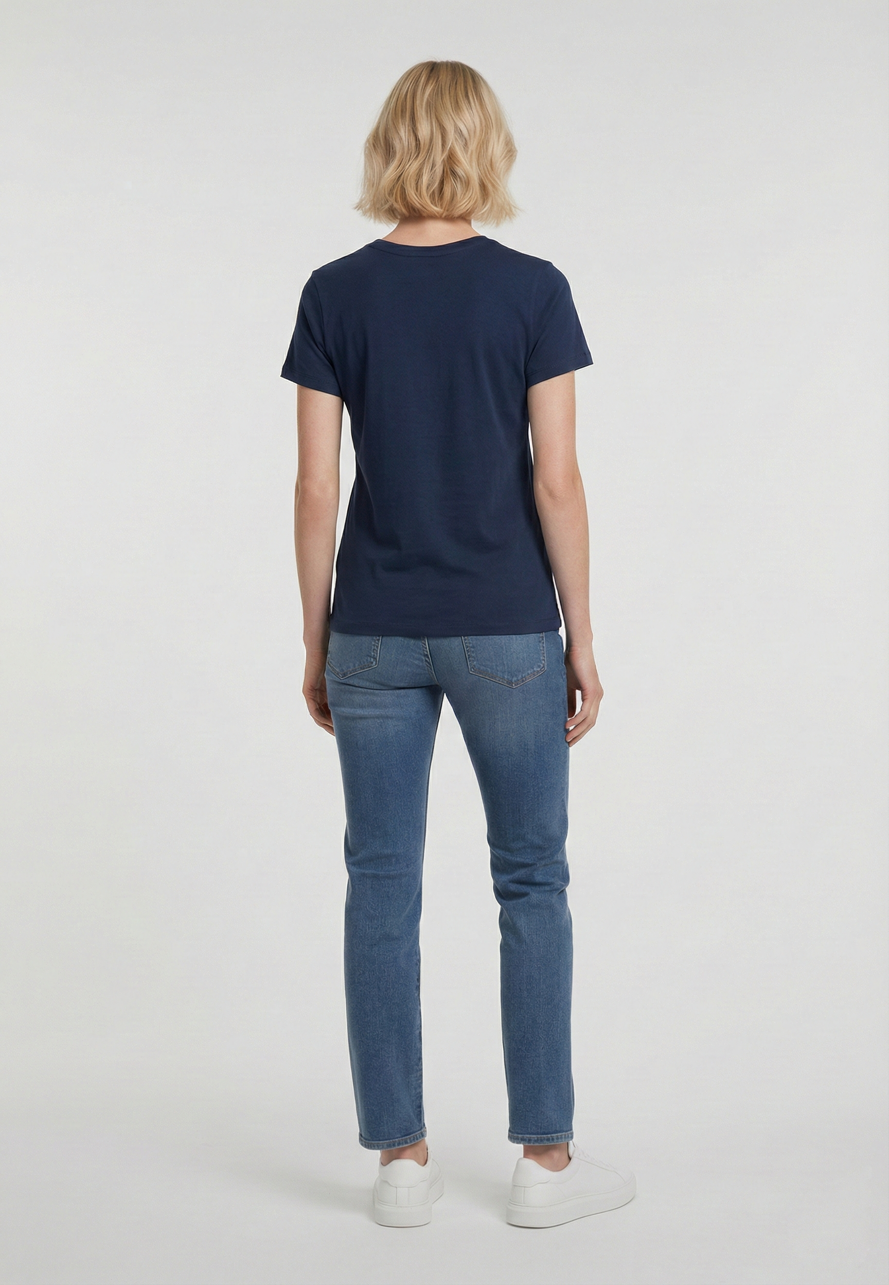 kaporal-krew-t-shirt-navy-slim-damen-baumwolle image 3