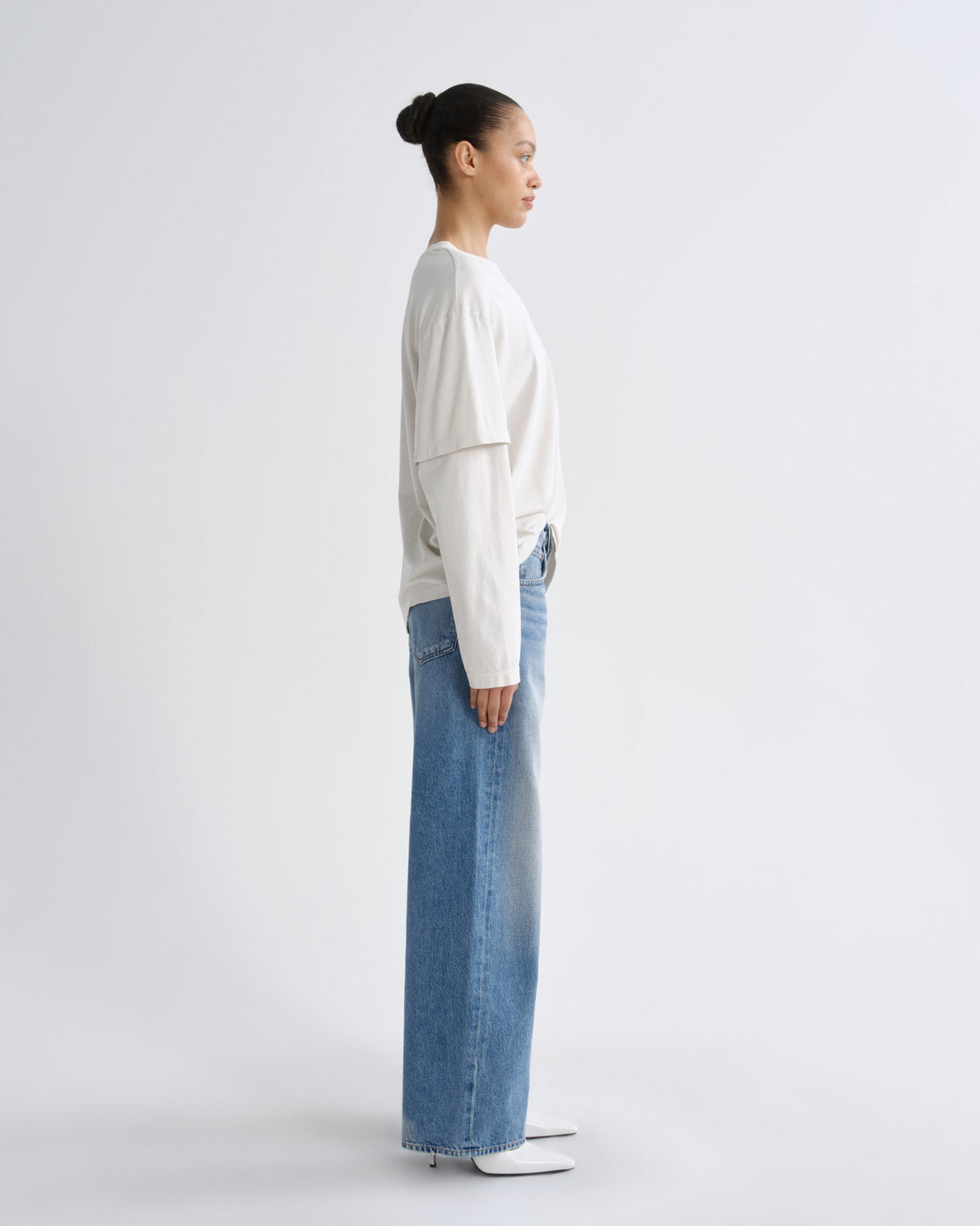 agolde-low-curve-jean-jeans-venture-low-rise-dunkelblau image 3