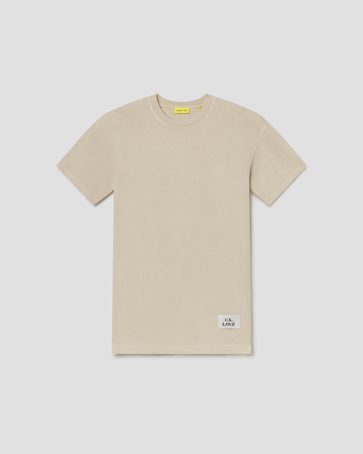 agolde-x-tupac-ca-love-t-shirt-khaki-kurzarm image 1