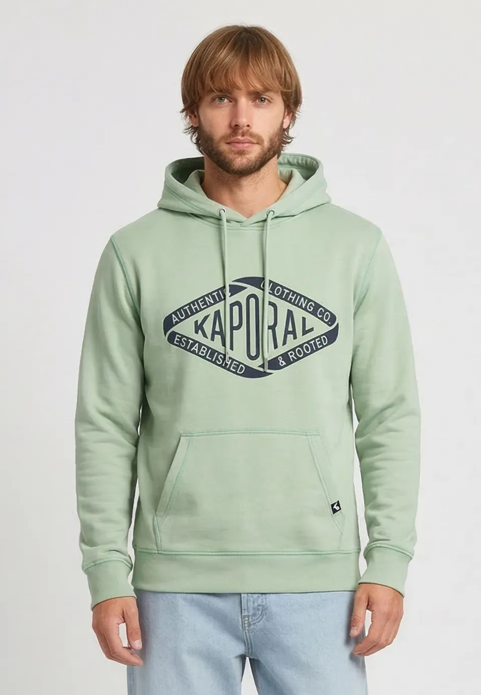 kaporal-benni-hoodie-mint-herren-baumwollmix-regular image 1