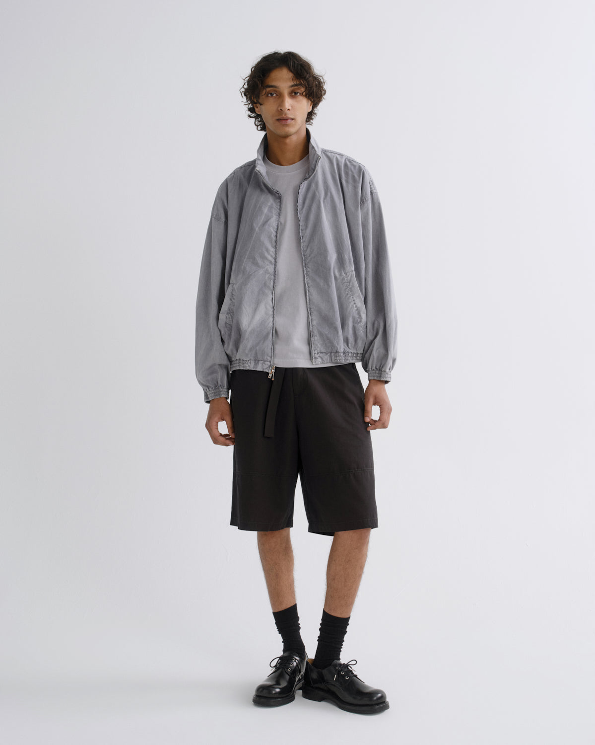 agolde-marshall-creased-counter-windjacke-grau image 3