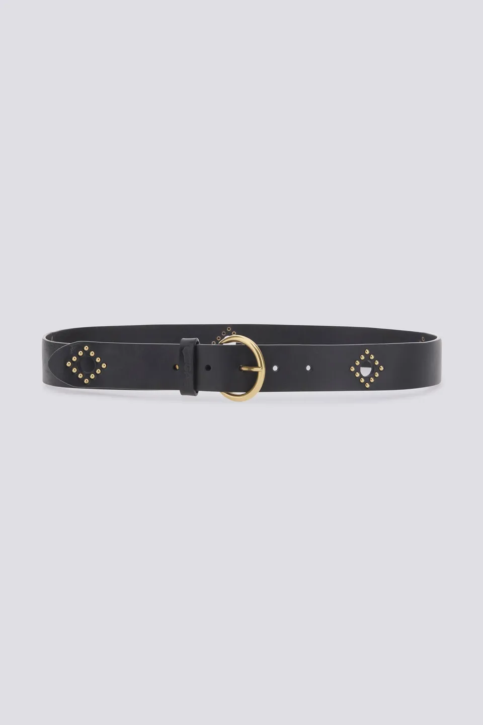 gas-melissa-belt-0200-g-rtel-damen-schwarz-leder-nieten image 1