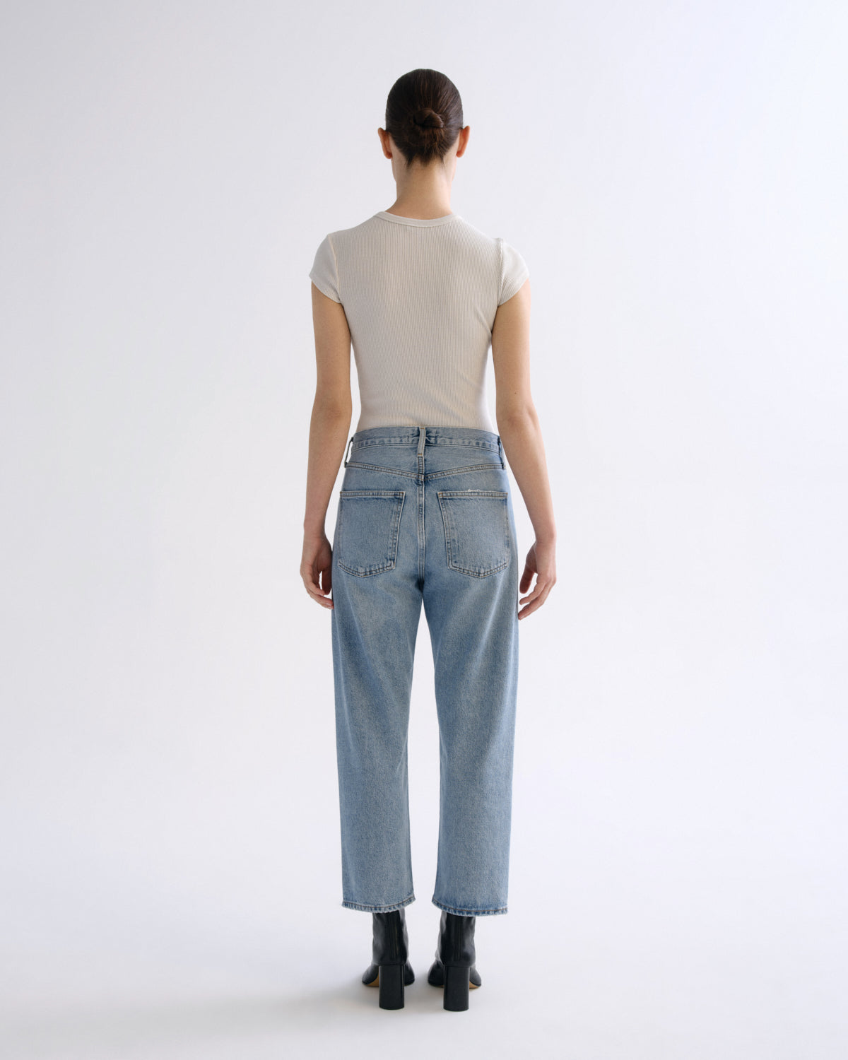 agolde-90-s-crop-straight-jeans-damen-force-hellblau-mid-rise image 2