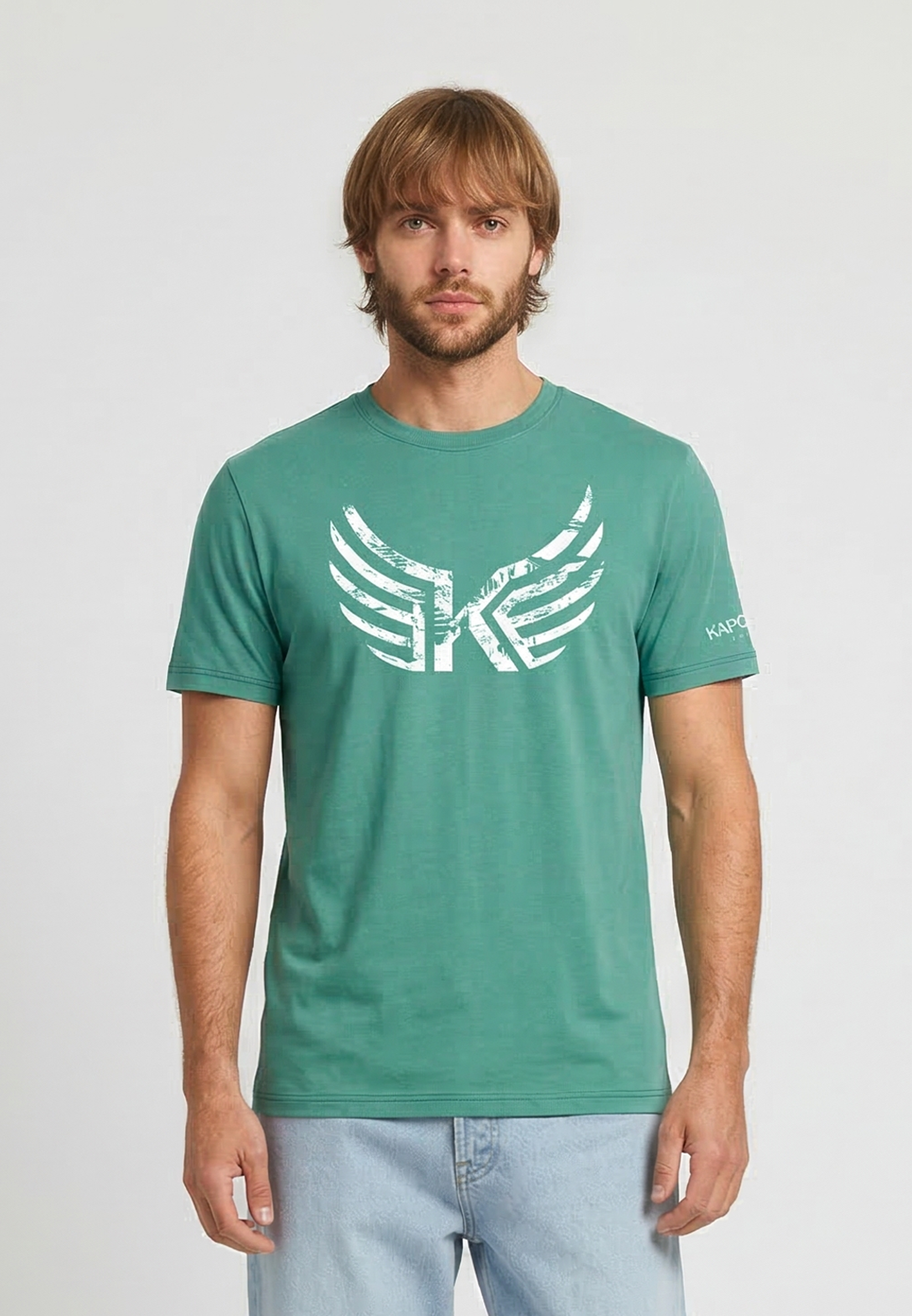 kaporal-jack-t-shirt-herren-mint-regular-baumwolle image 2