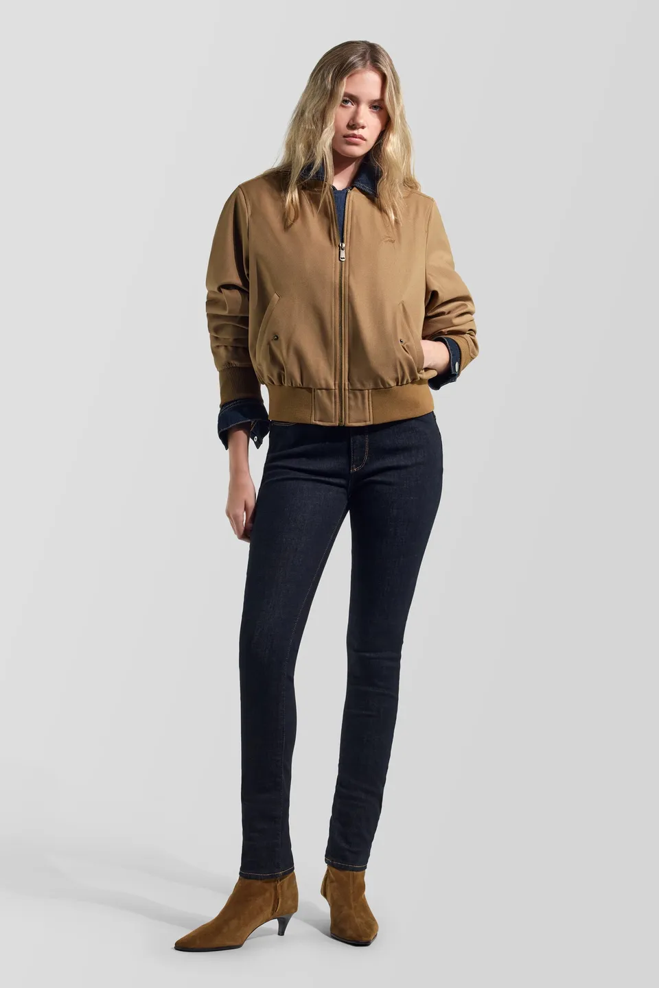 gas-britty-up-z-10ro-jeans-damen-slim-push-up-rinse image 1