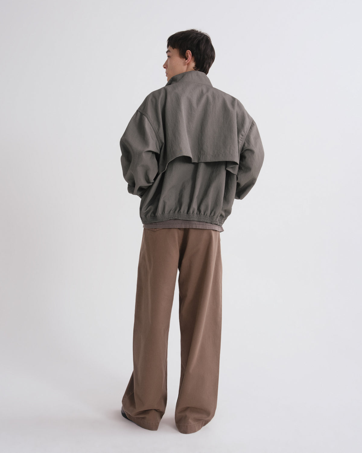 agolde-marshall-windbreaker-jacke-millstone-grau image 2