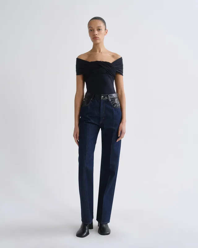 agolde-morgan-jean-rinse-detox-jeans-dunkelblau-straight image 1