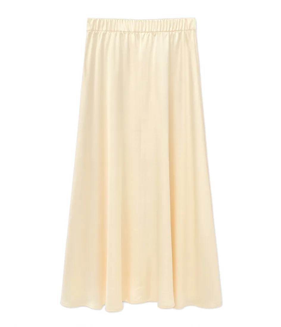 goldenim-paris-femme-jupe-satin-rock-beige-damen image 1