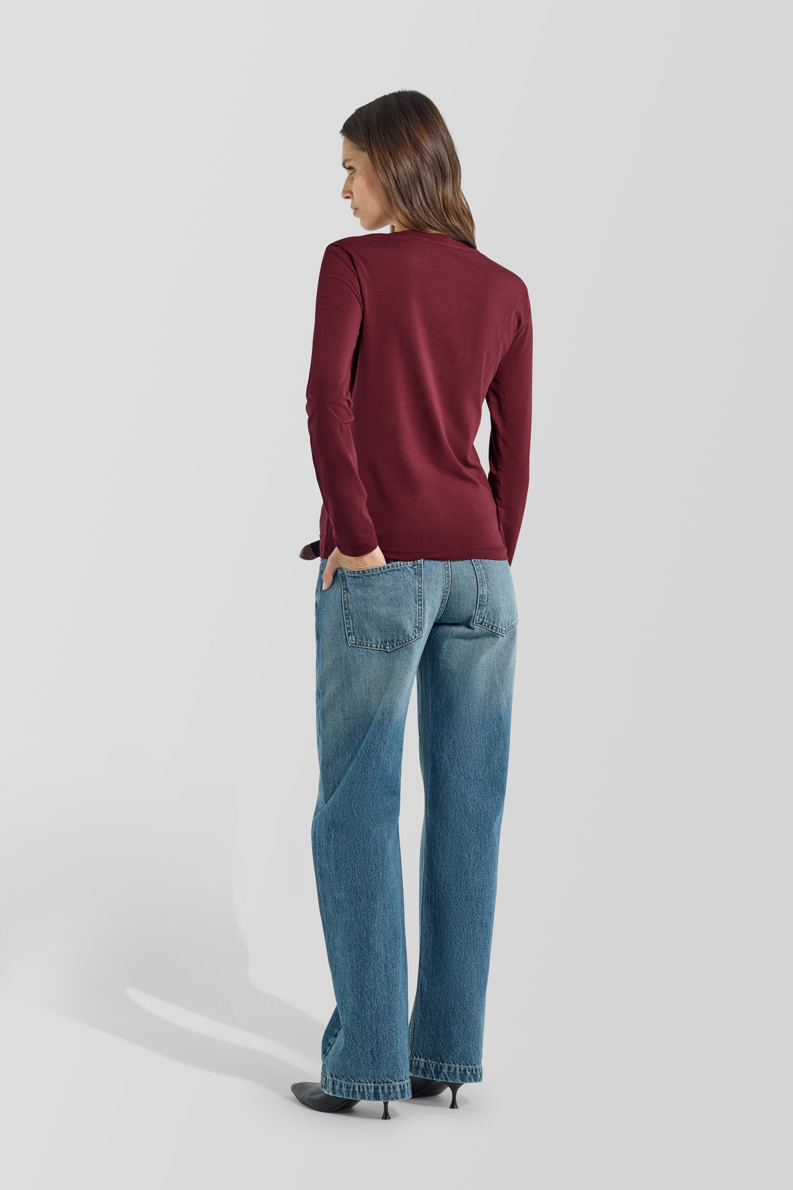 gas-hanike-m-l-logo-g-s-2899-langarmshirt-damen-slim image 2