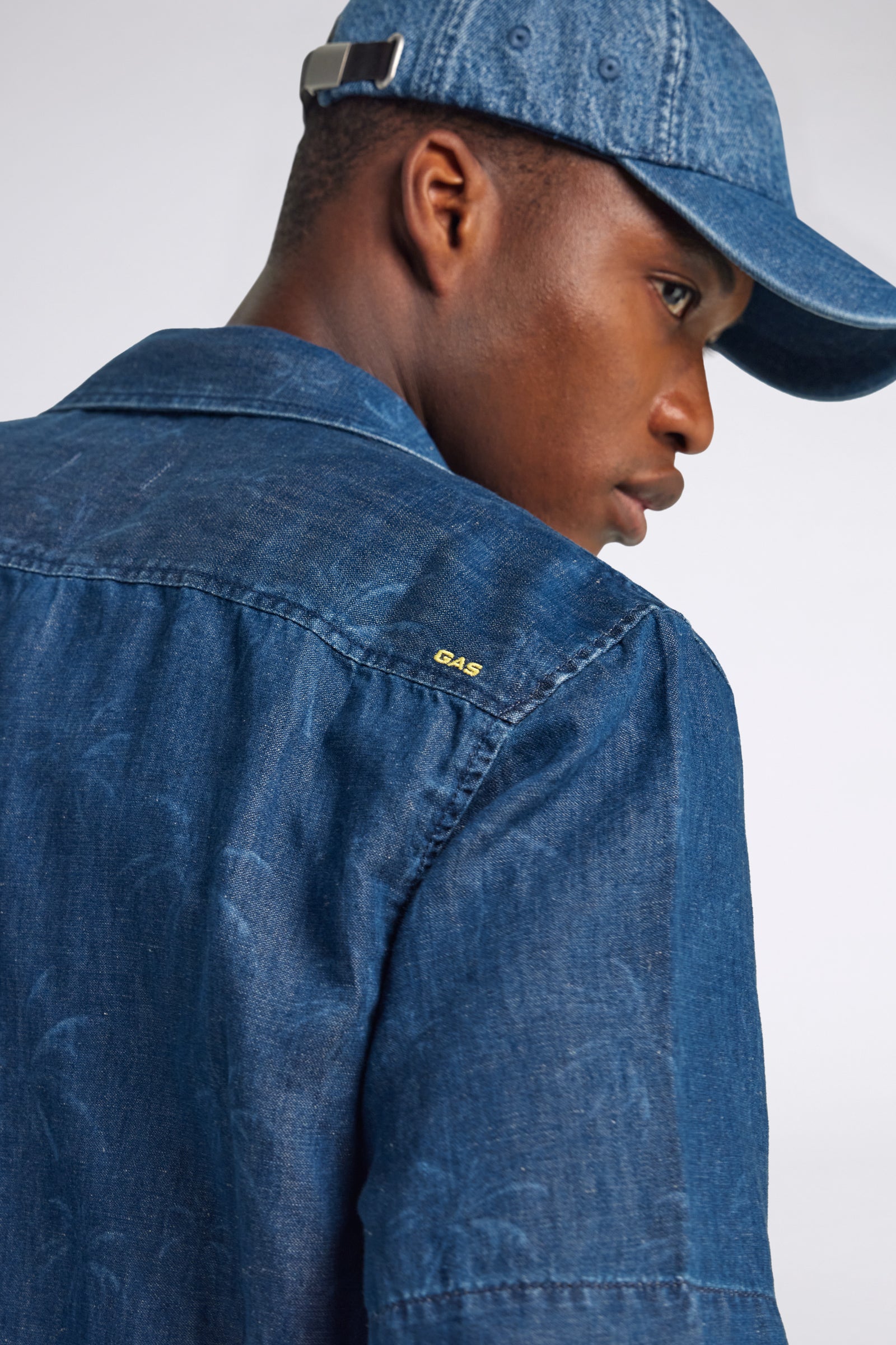 gas-duke-resort-85md-hemd-indigo-hanf-regular image 2