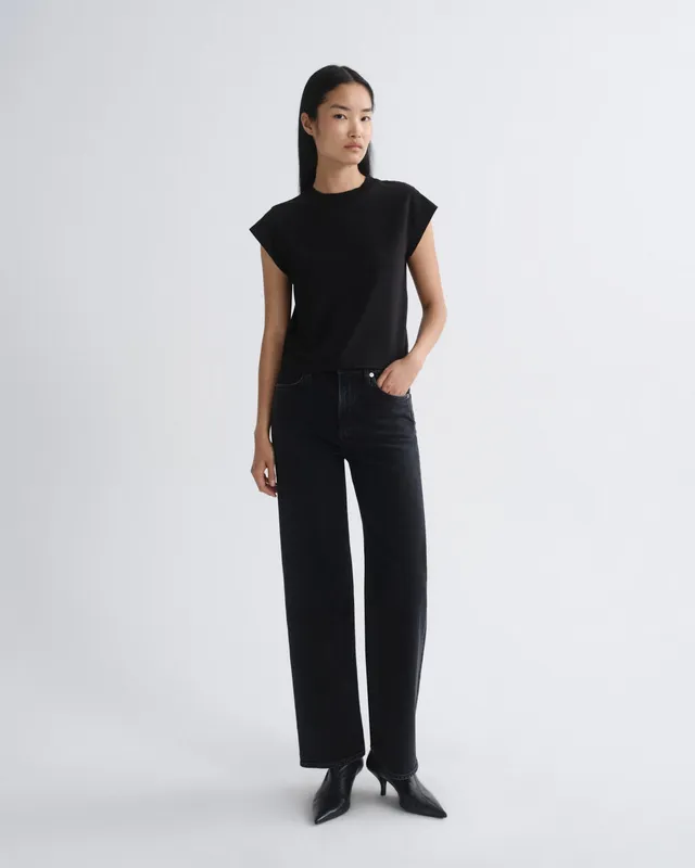 agolde-ren-jean-32-generation-wide-leg-jeans-schwarz image 1