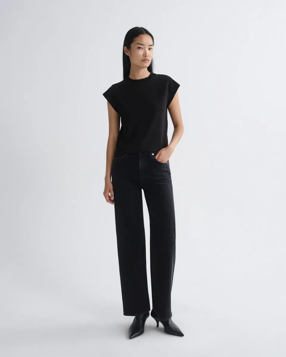 agolde-ren-jean-32-generation-wide-leg-jeans-schwarz image 1