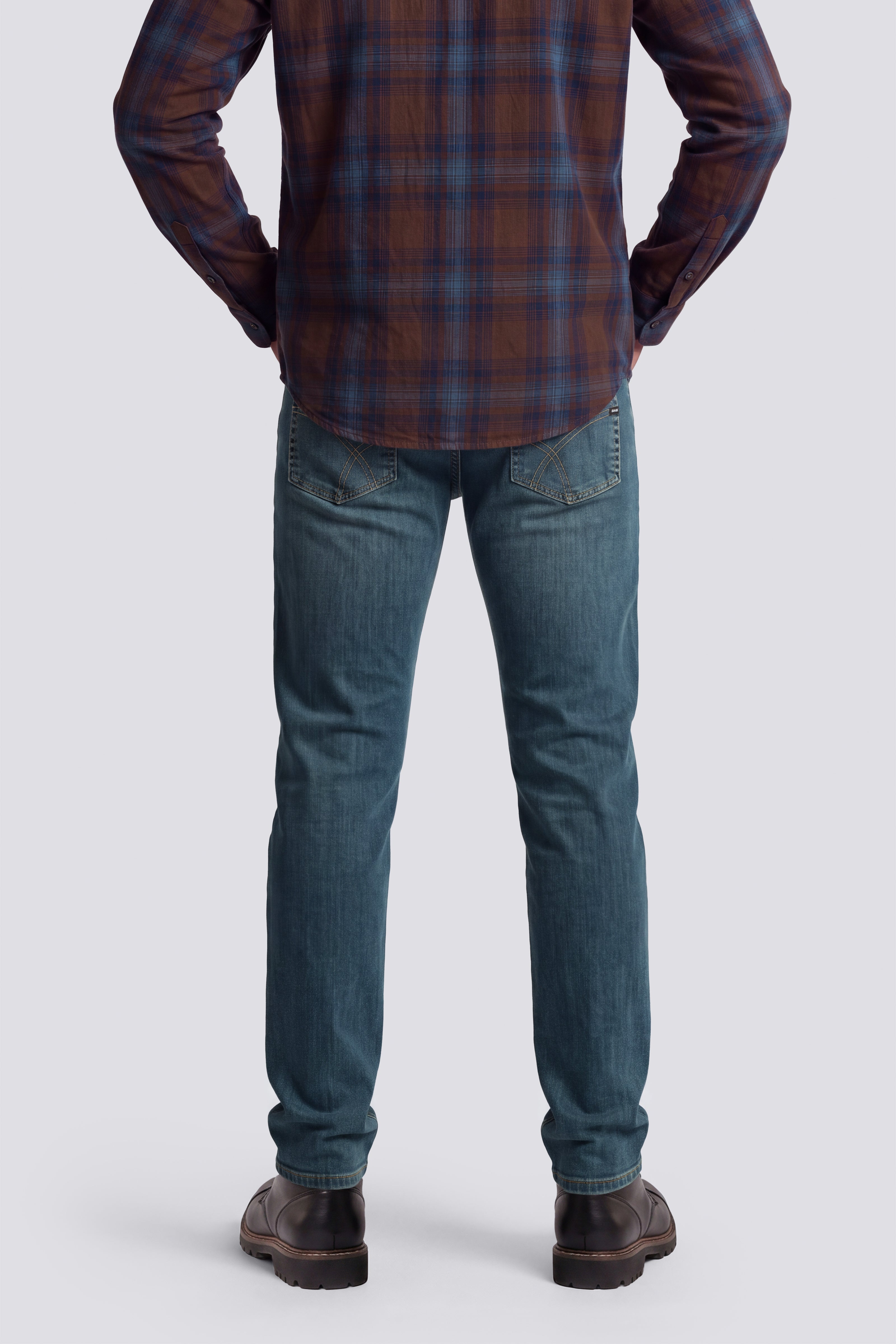 gas-albert-simple-rev-70mm-herren-jeans-slim-fit image 2