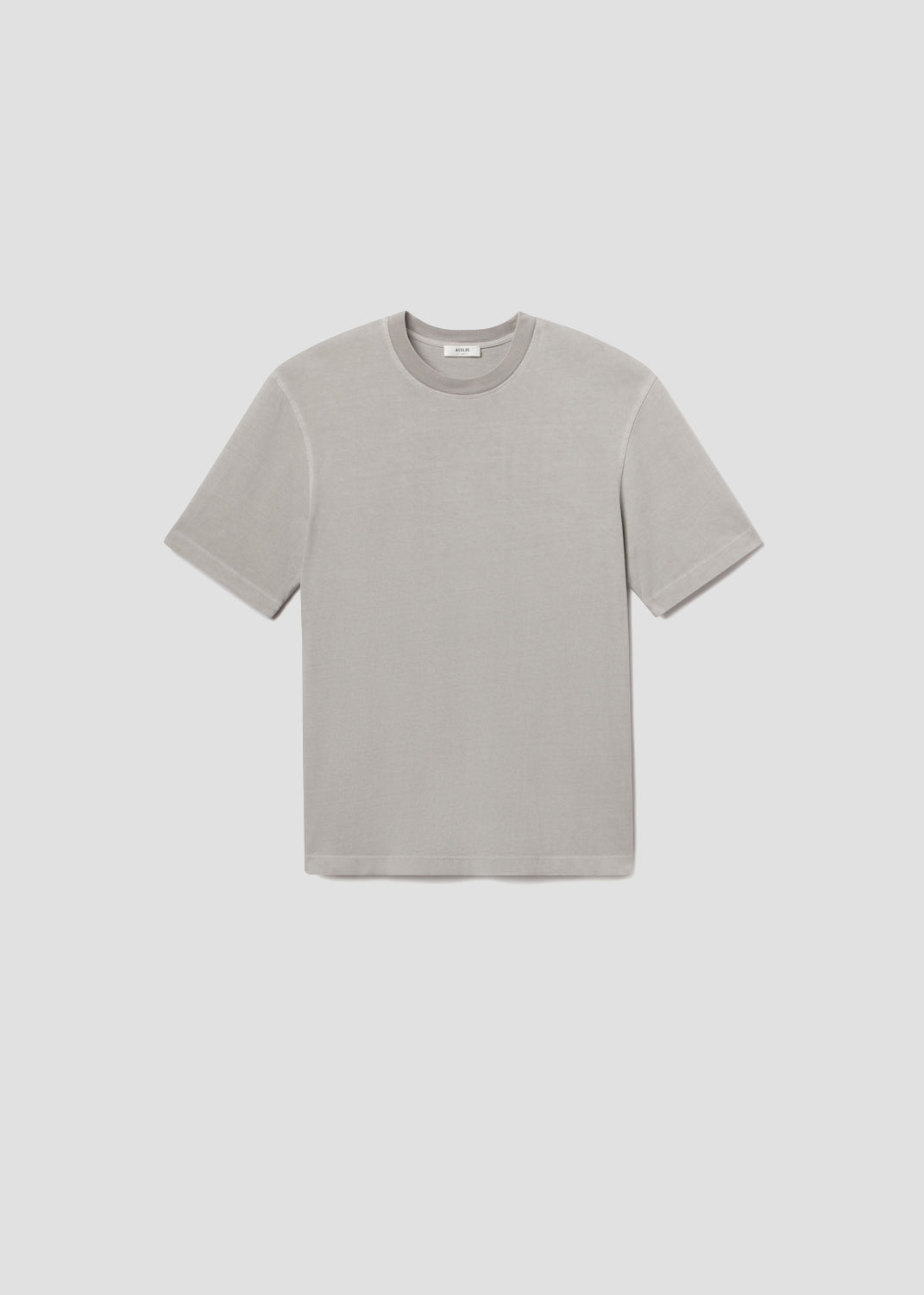 agolde-asha-mock-neck-herren-t-shirt-reflect-grau image 6
