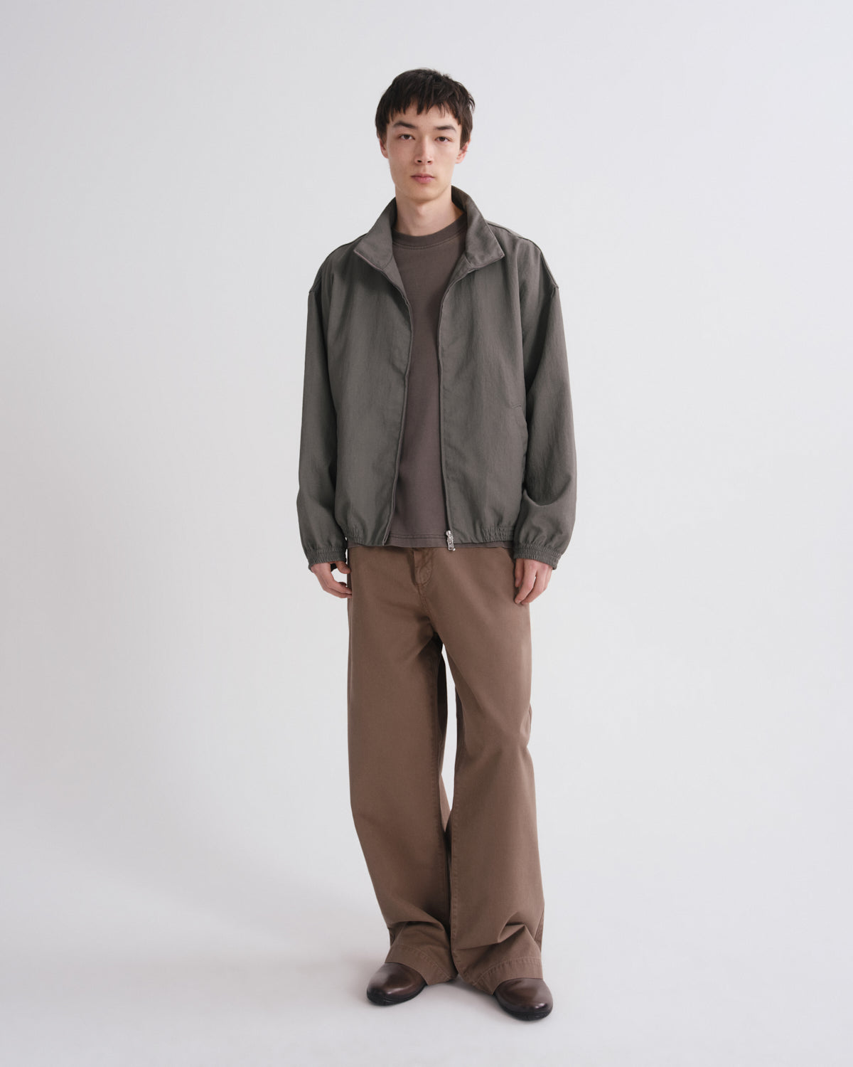 agolde-marshall-windbreaker-jacke-millstone-grau image 3