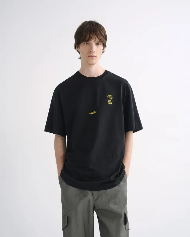 agolde-ron-finley-short-sleeve-tee-t-shirt-washed-black image 1