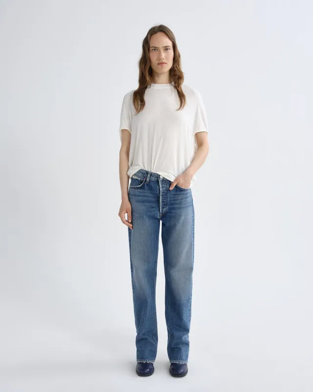 agolde-90-s-mid-rise-straight-32-jeans-bounty-damen image 1