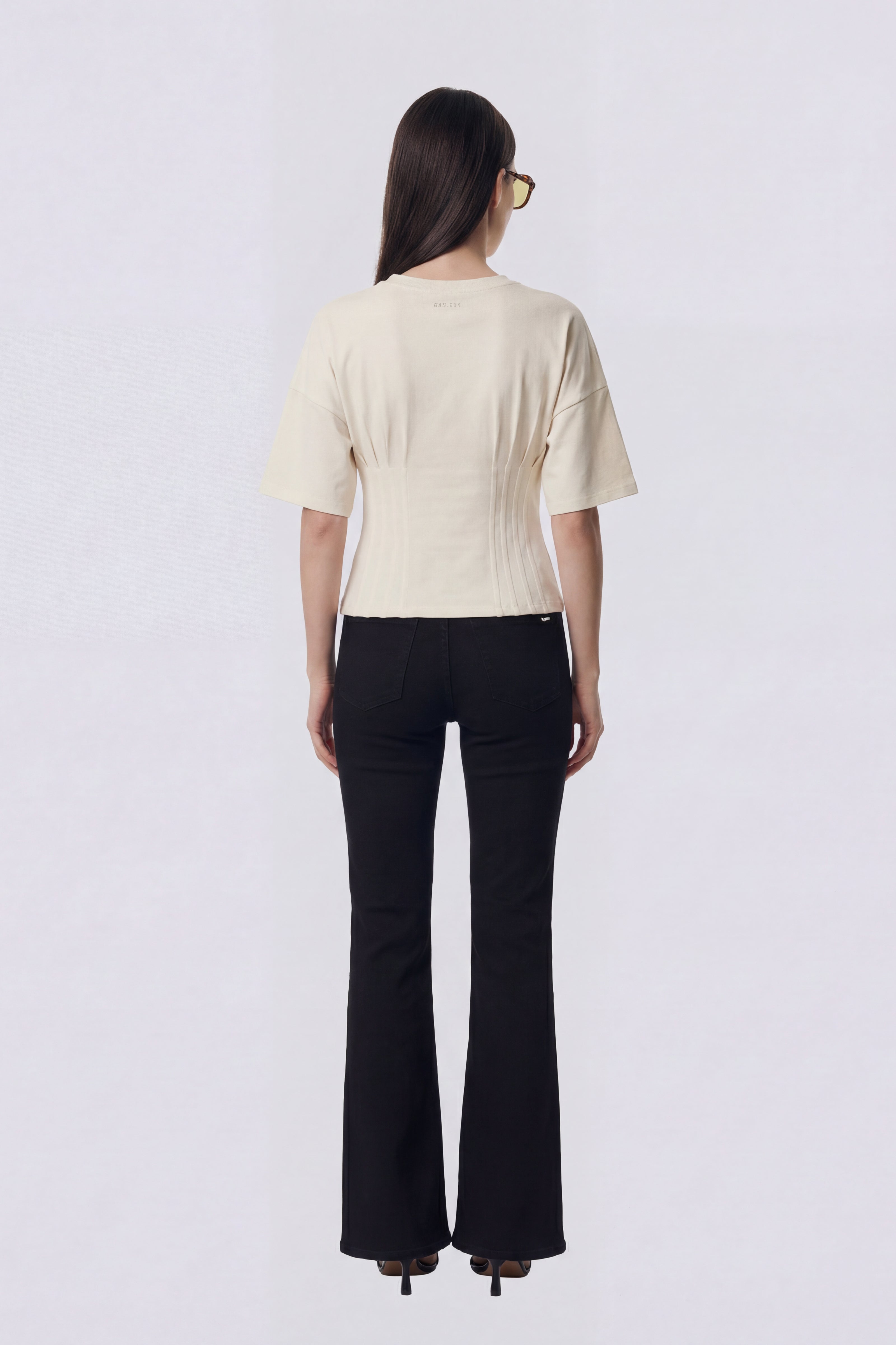 gas-camilia-z-0200-damen-flare-jeans-high-waist image 3